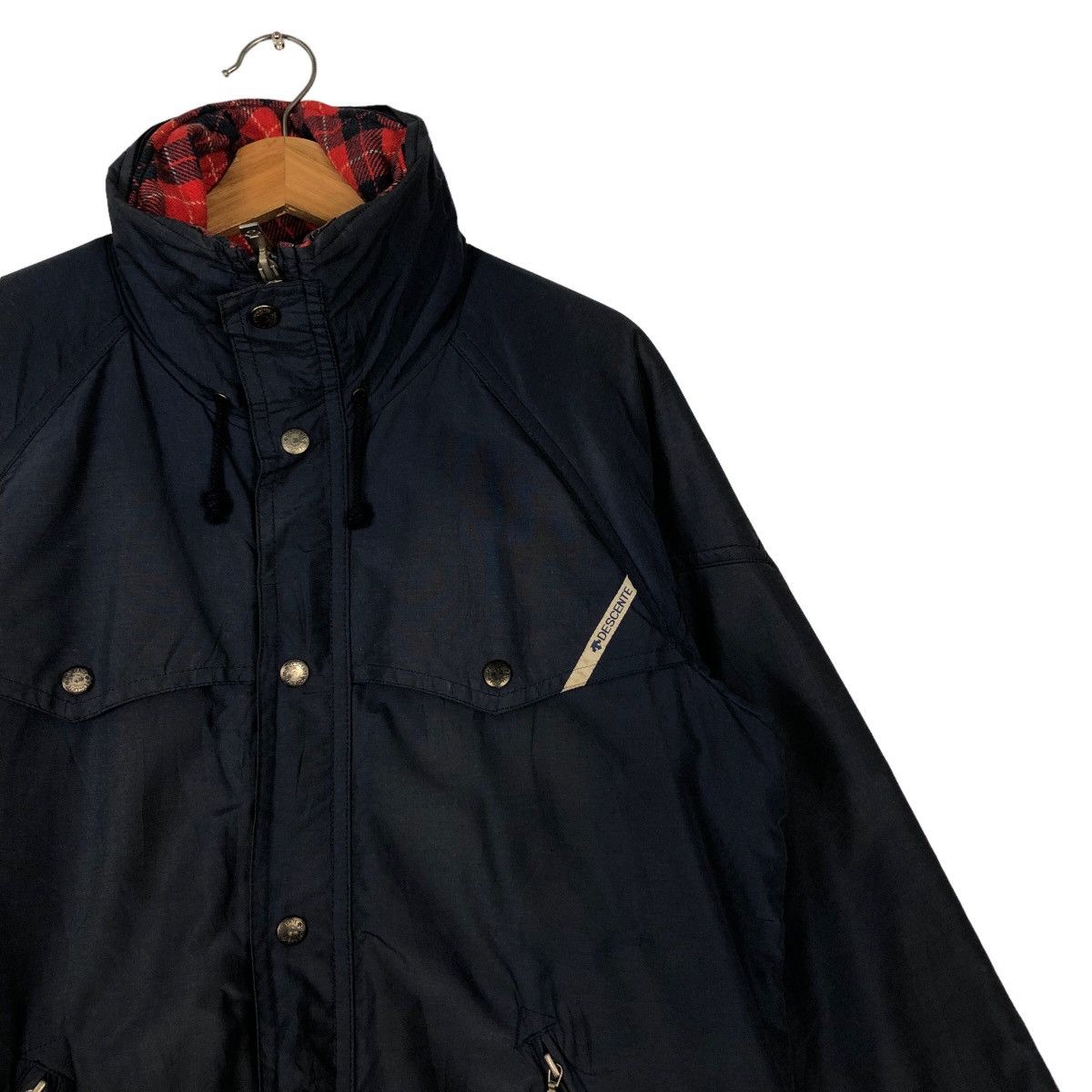 Descente 🔥90’s Vintage Reversible Bomber Jacket Descente Punk Design Size US M / EU 48-50 / 2 - 5 Thumbnail