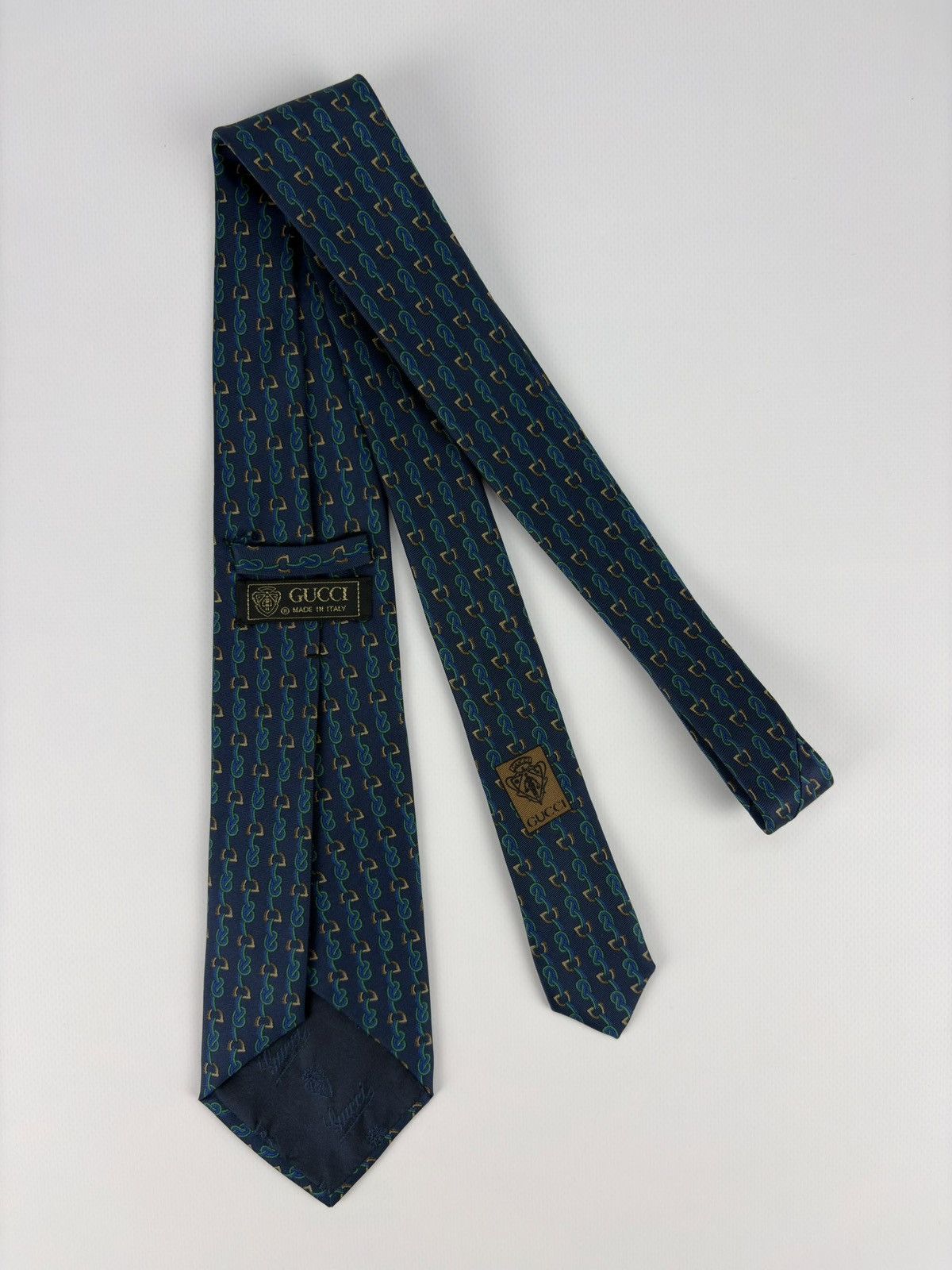 Gucci Gucci Vintage Silk Tie Size ONE SIZE - 1 Thumbnail