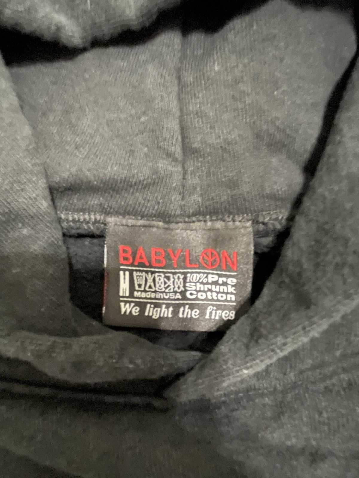Babylon Babylon Split Logo Hoodie Size US M / EU 48-50 / 2 - 3 Thumbnail