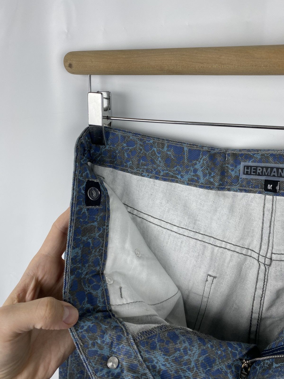 Other Herman&Co Camouflage Blue Denim Jeans Men size M Size US 32 / EU 48 - 12 Thumbnail