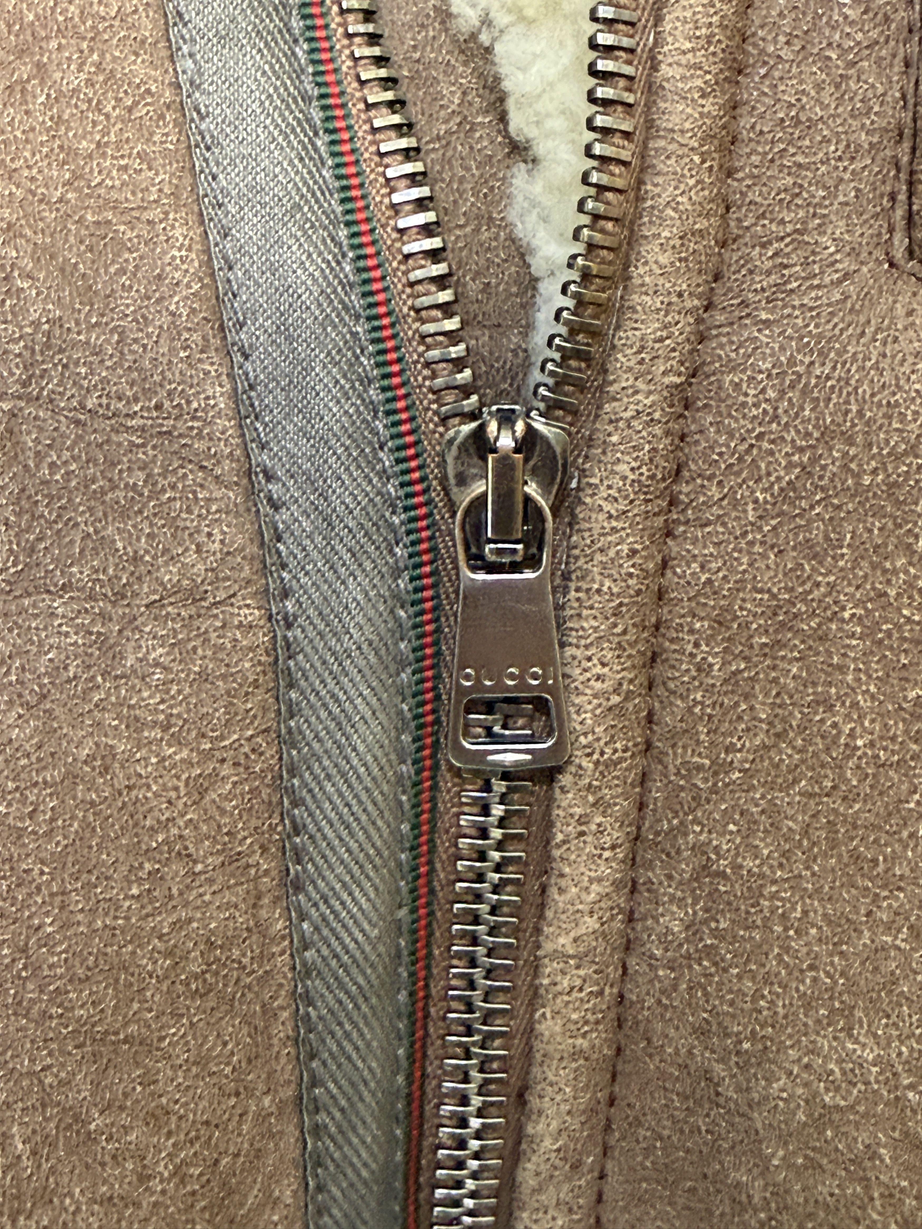 Gucci Gucci aviator flight jacket sheepskin rare military inspired Size US M / EU 48-50 / 2 - 8 Thumbnail