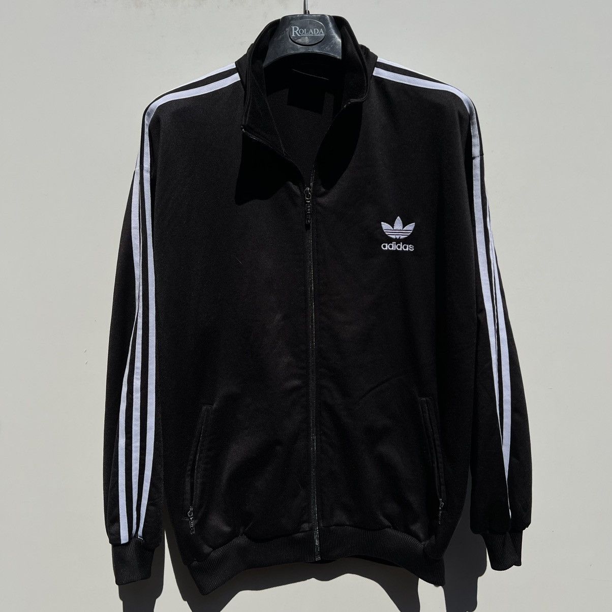 Adidas ADIDAS ORIGINAL MEN VINTAGE 90'S rare TRACK JACKET Size US L / EU 52-54 / 3 - 1 Thumbnail