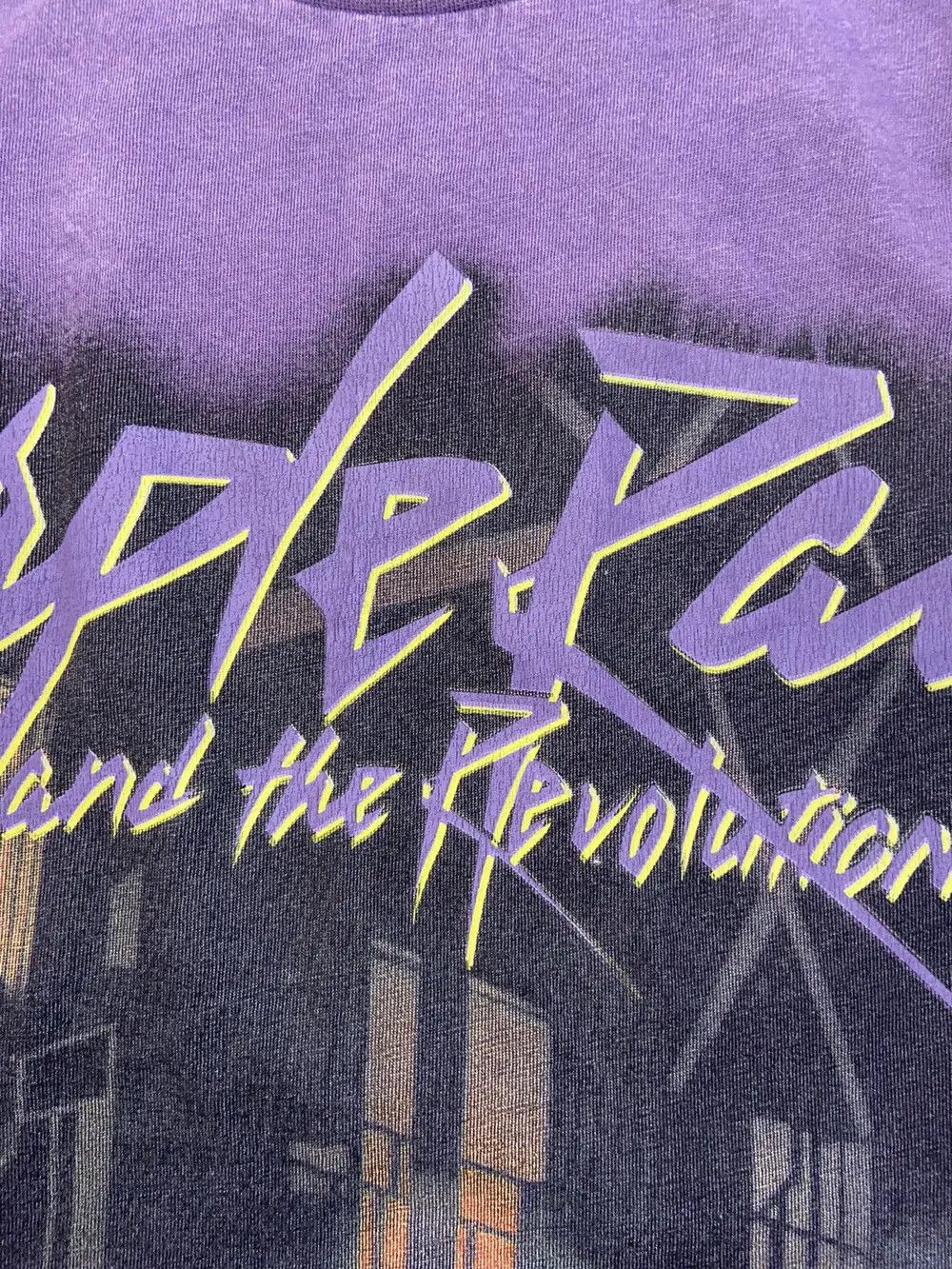 Prince RARE VINTAGE PRINCE PURPLE RAIN ROCK TEE Y2K BAND T SHIRT Size US XXL / EU 58 / 5 - 14 Thumbnail