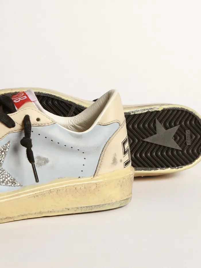 Golden Goose o1d2blof0326 Ball Star Low-Top Sneakers in Multicolor Size US 8.5 / EU 41-42 - 3 Thumbnail