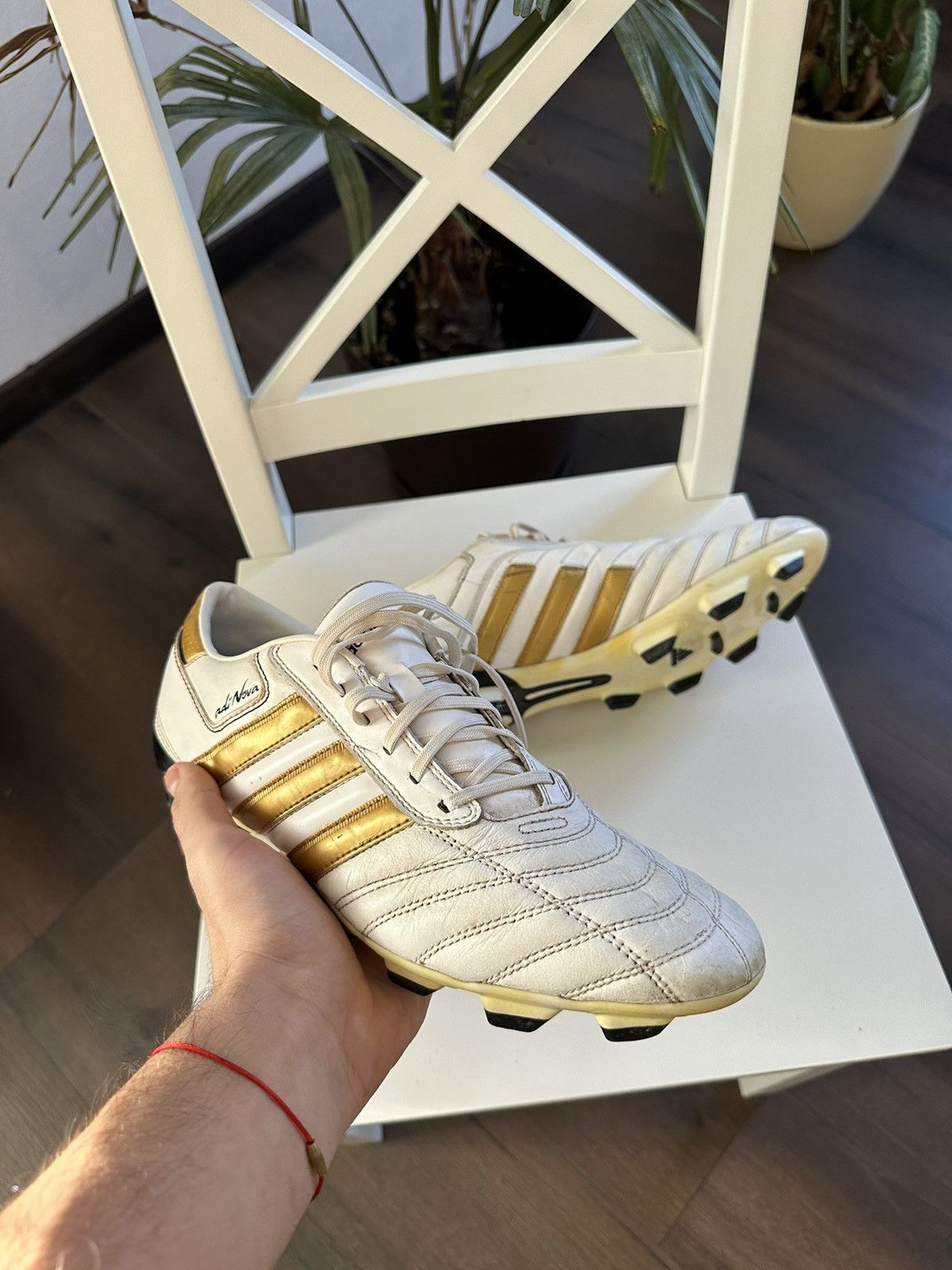 Adidas Vintage Adidas BlueNova 11 US White Size US 11 / EU 44 - 4 Thumbnail