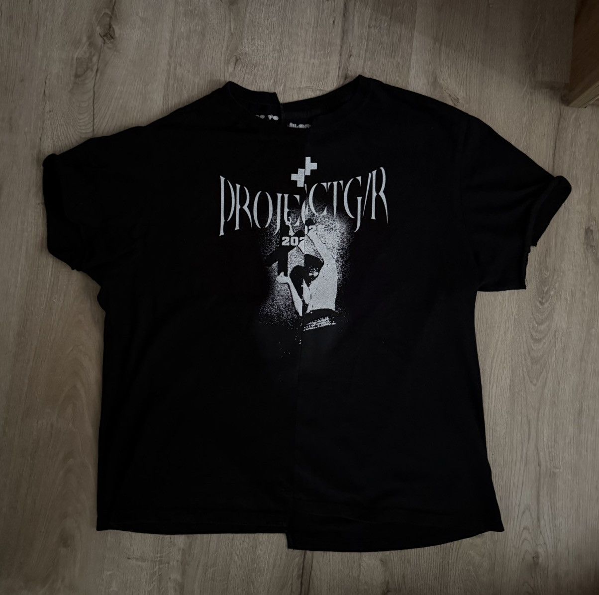PROJECT G/R Poland tight fit SPLIT T-Shirt Polska 2025 NEW | Grailed