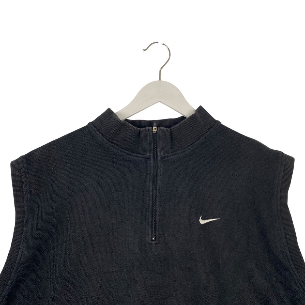 Other Vintage Nike Swoosh Half Zip Sleeveless Sweatshir Small Logo Size US M / EU 48-50 / 2 - 4 Thumbnail