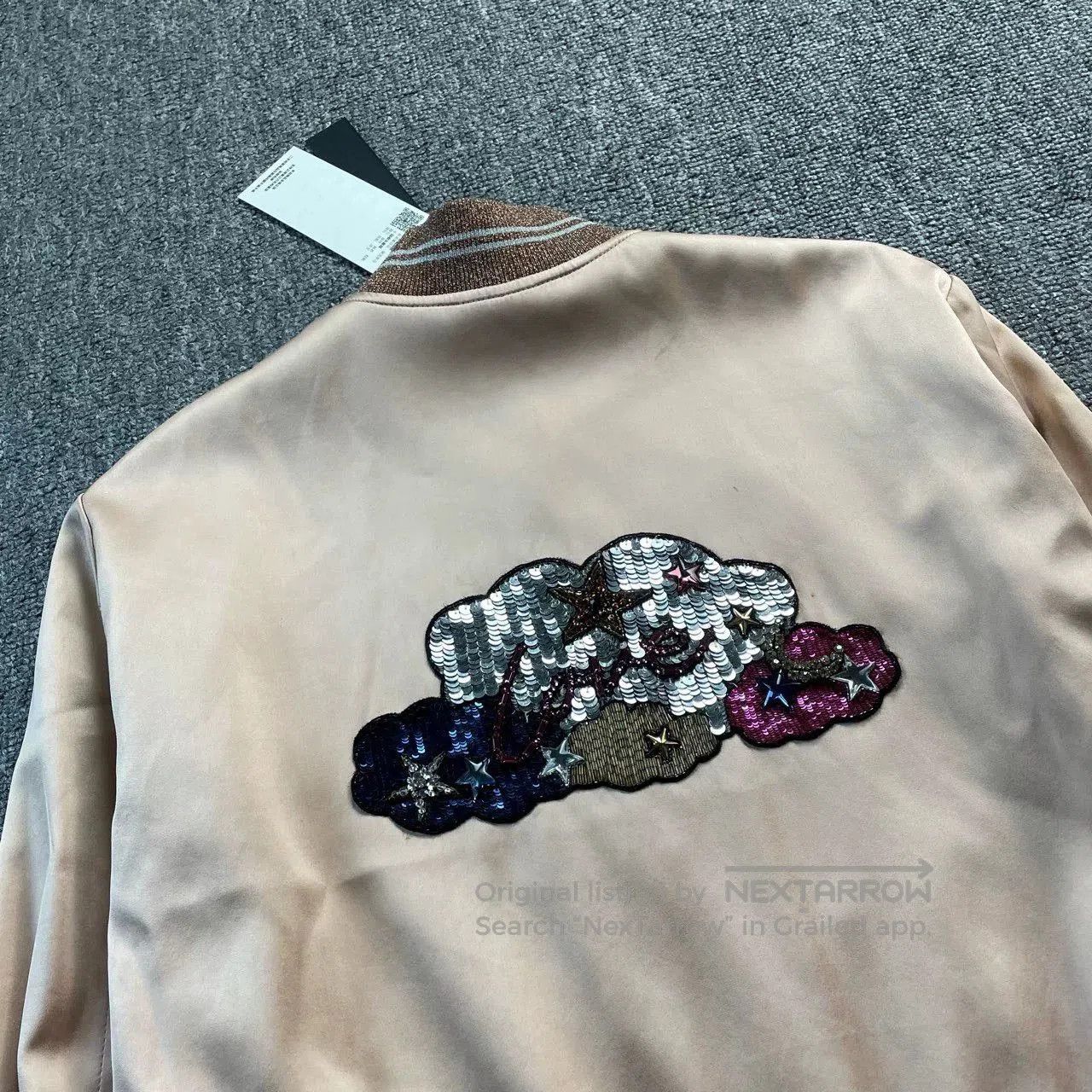 Yves Saint Laurent saint laurent cloud jacket with embroidery. Size US M / EU 48-50 / 2 - 6 Thumbnail