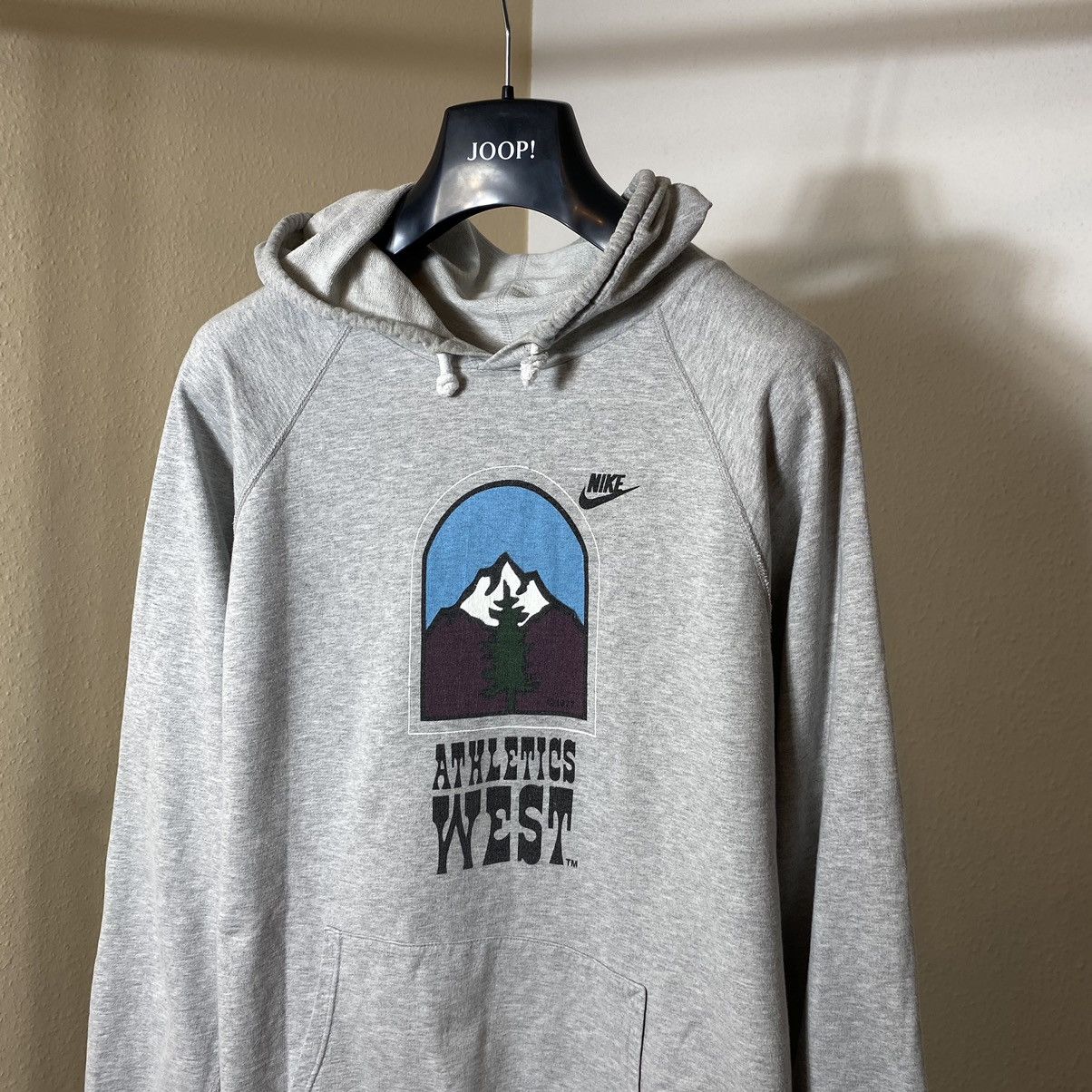Nike 🎁Rare Vintage 1977 Nike Athletics West Hoody Men’s Size US L / EU 52-54 / 3 - 3 Thumbnail