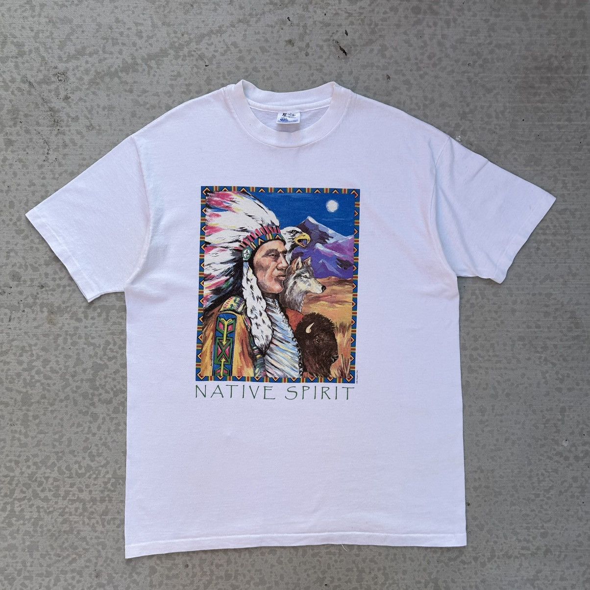 Native × Vintage Vintage 90s Native Indian Tribal Shirt | Grailed