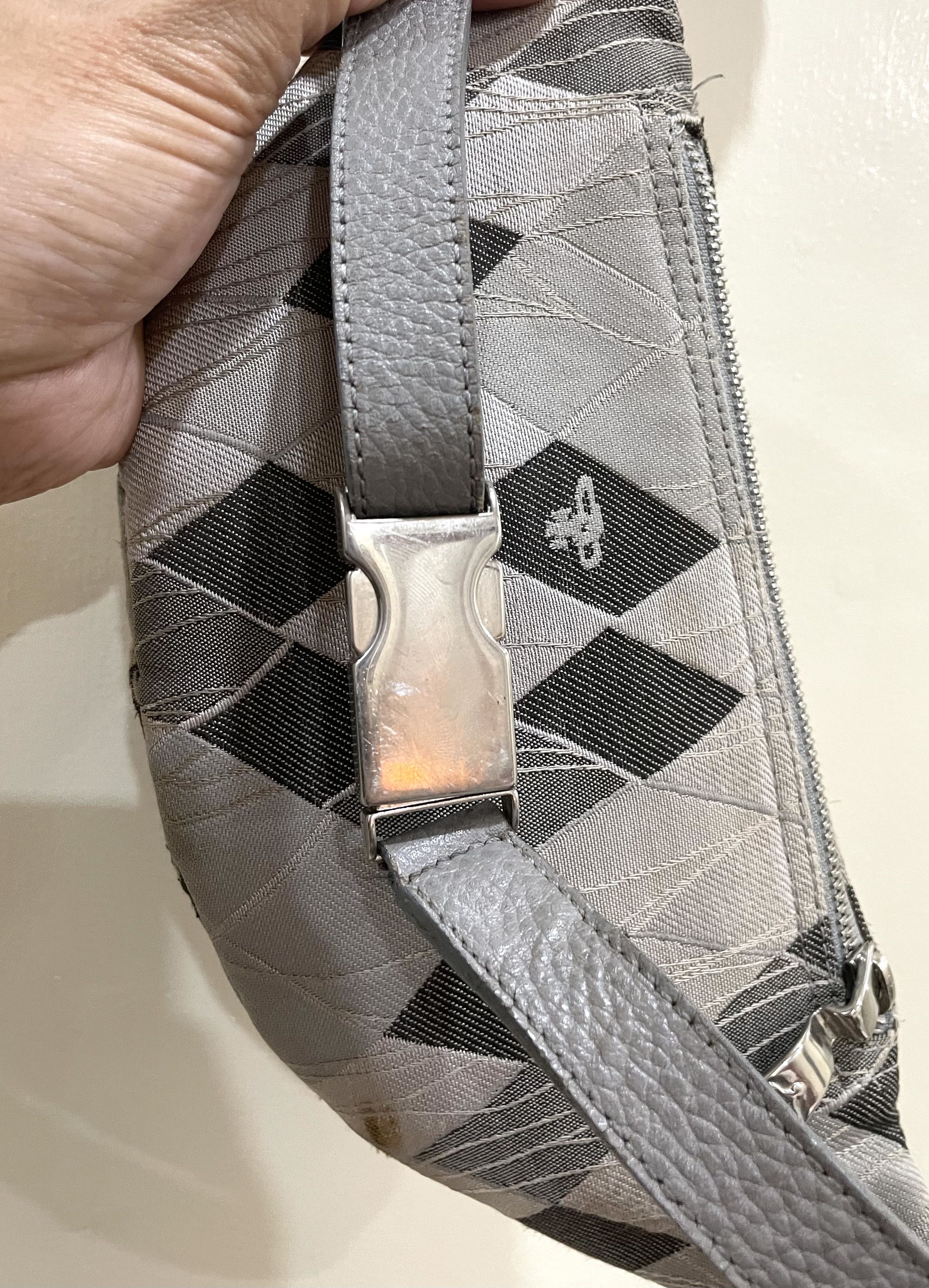 Vivienne Westwood Tartan Argyle Pattern Orb Belt Bag - Gray Size ONE SIZE - 6 Thumbnail