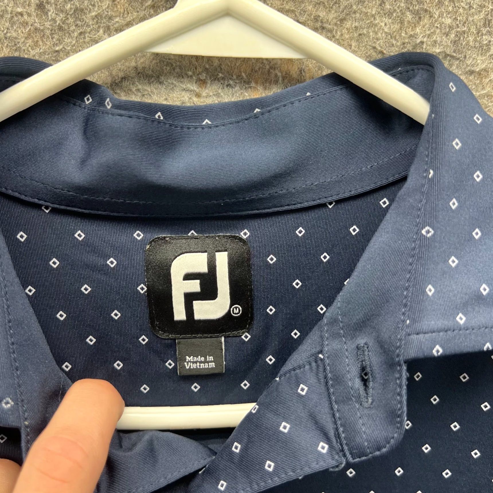 Footjoy FootJoy Polo Shirt Mens M Blue Navy The Smidt Cup 2017 Golfer Golf Shirt Size US M / EU 48-50 / 2 - 7 Thumbnail