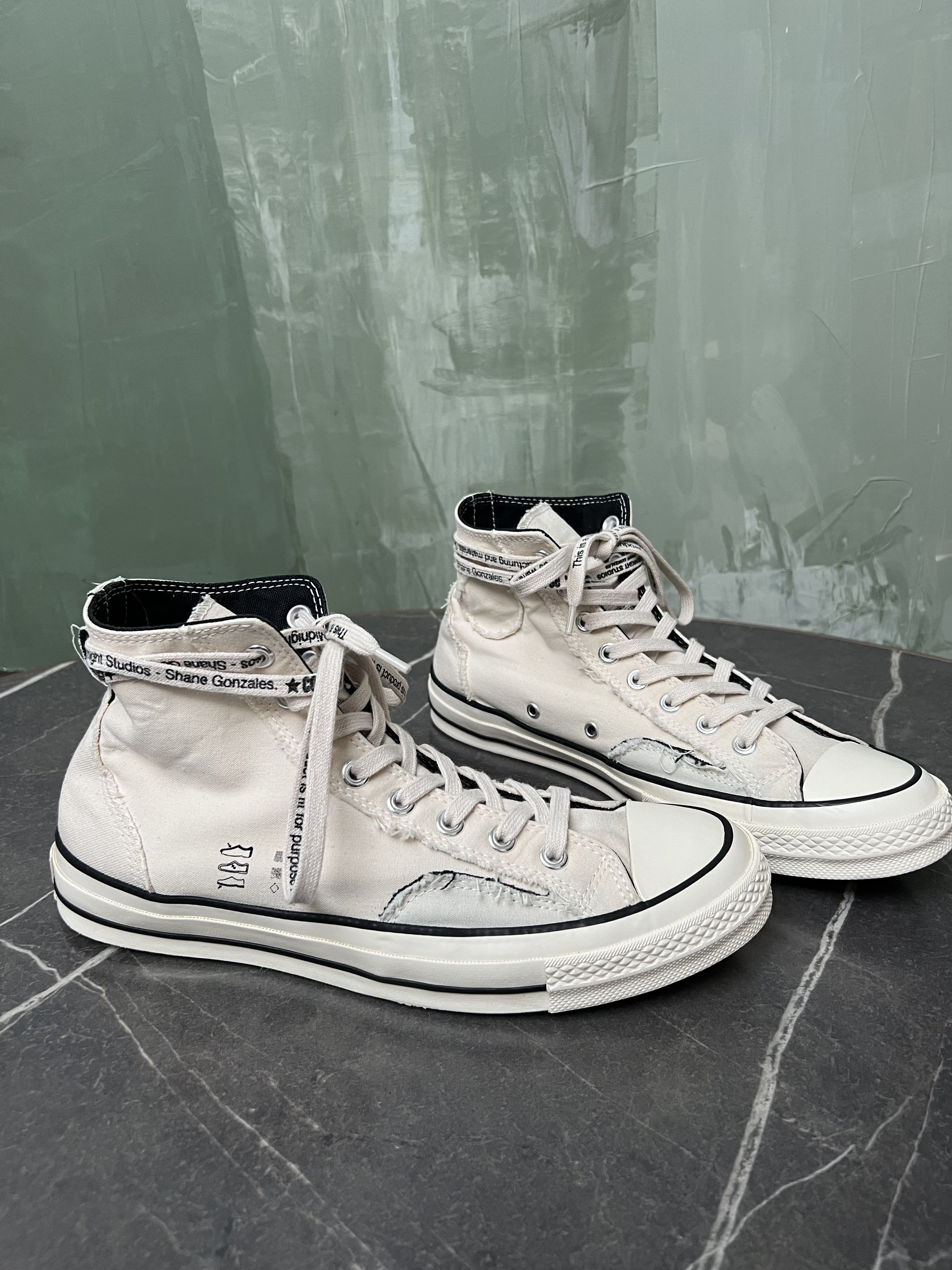 Converse × Midnight Studios Converse x Midnight Studios Chuck Taylor All Star 70 Hi Size US 9.5 / EU 42-43 - 2 Thumbnail