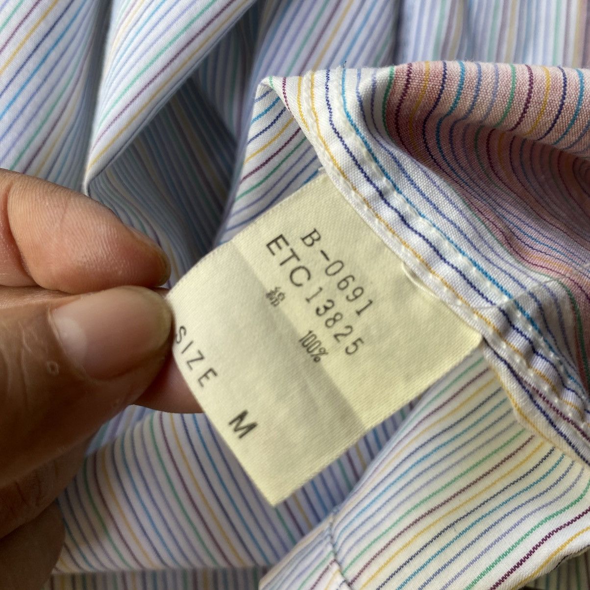 Japanese Brand RNA. Not free kissing Red and White Striped Graphic Shirt Size US M / EU 48-50 / 2 - 12 Thumbnail