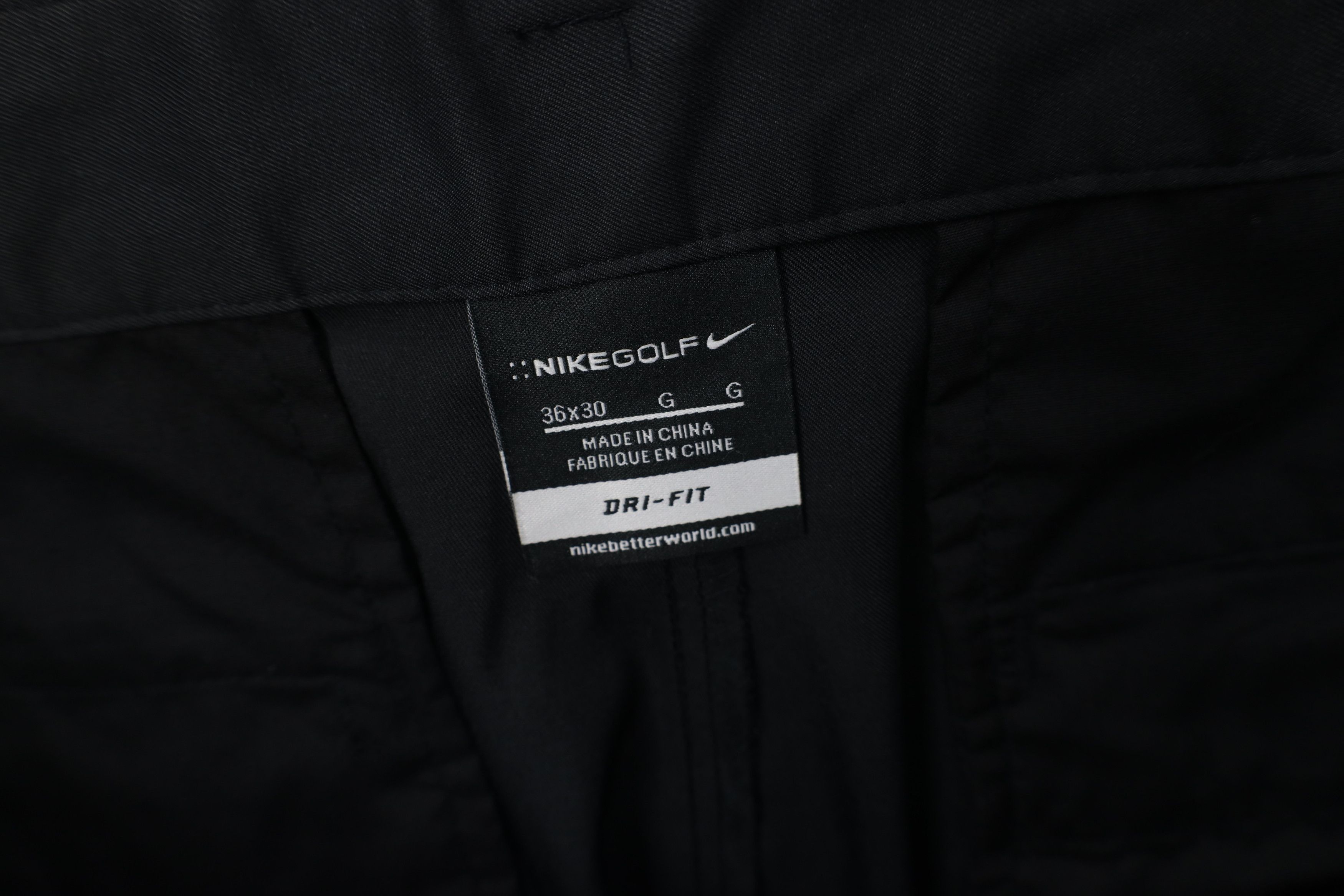 Nike Vintage Y2K Nike Golf Wide Leg Chino Pants Trousers Black Size US 36 / EU 52 - 8 Thumbnail