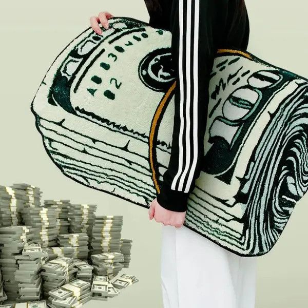 VIBE 3D Money Shape Soft Rug Size ONE SIZE - 3 Thumbnail