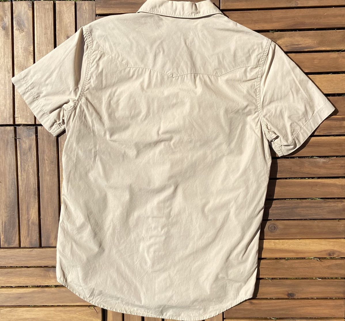 Vintage 🟤 Denim & Supply Ralph Lauren Shirt Pearl Short Sleeve tee🟤 Size US S / EU 44-46 / 1 - 3 Thumbnail