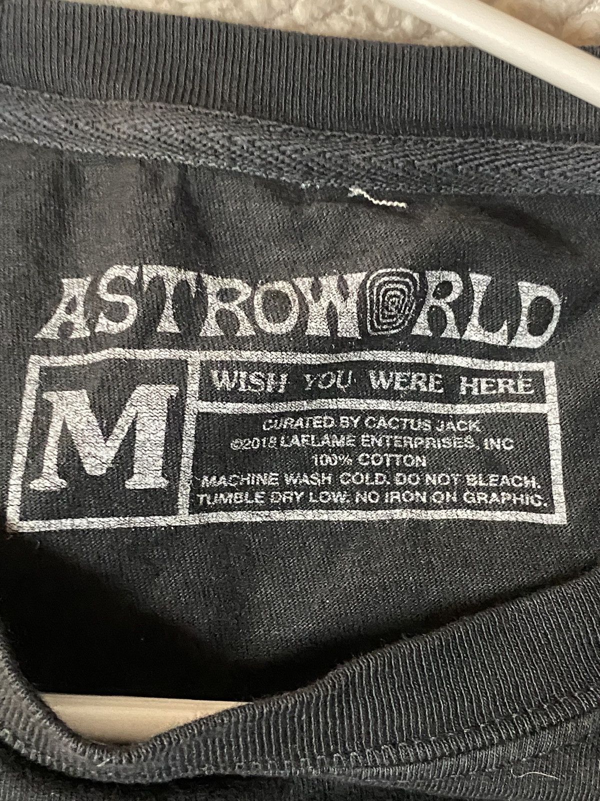 Travis Scott I went to astroworld t shirt Size US M / EU 48-50 / 2 - 4 Thumbnail