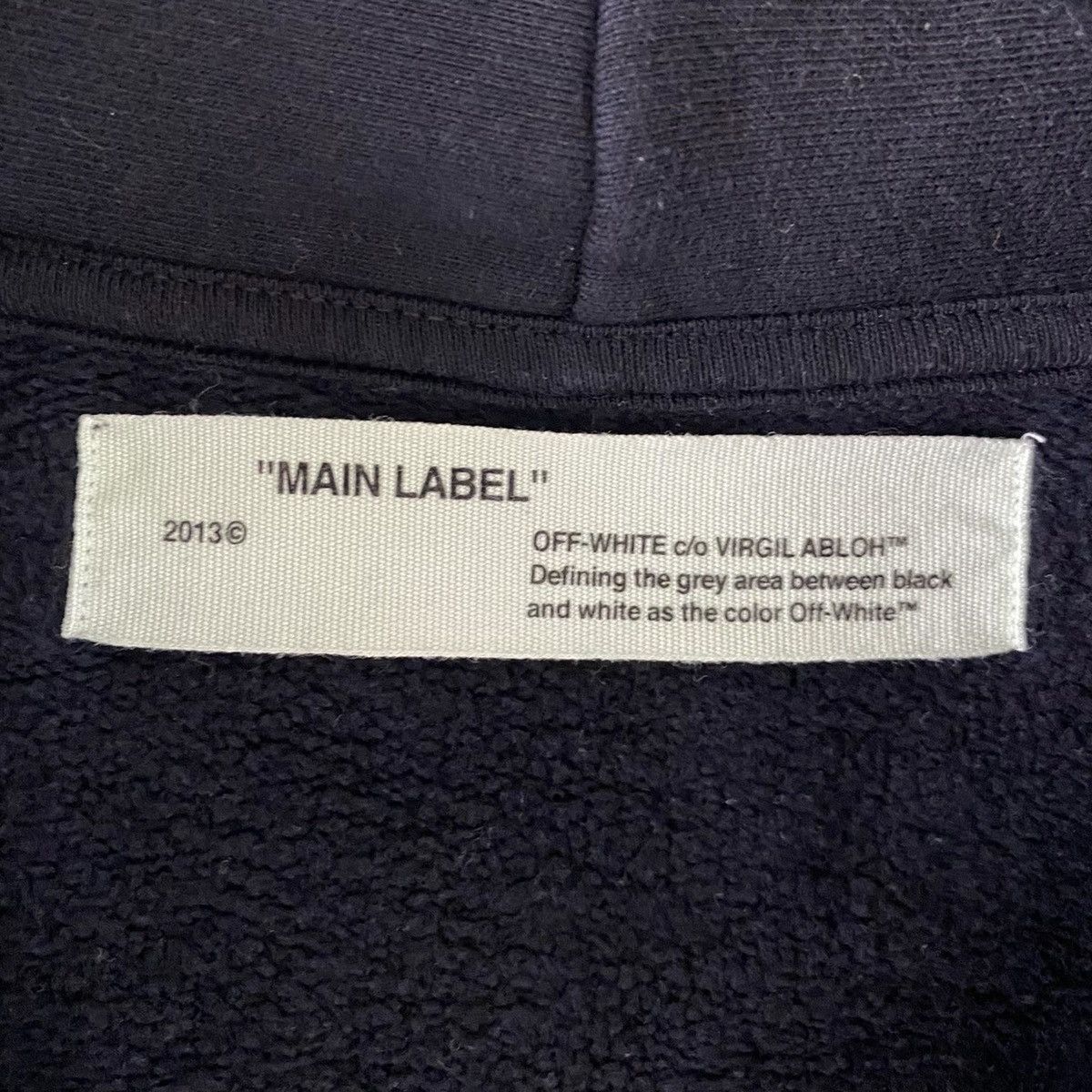 Off-White Off-White Diag Galaxy Brushed Zip Hoodie Size US M / EU 48-50 / 2 - 3 Thumbnail