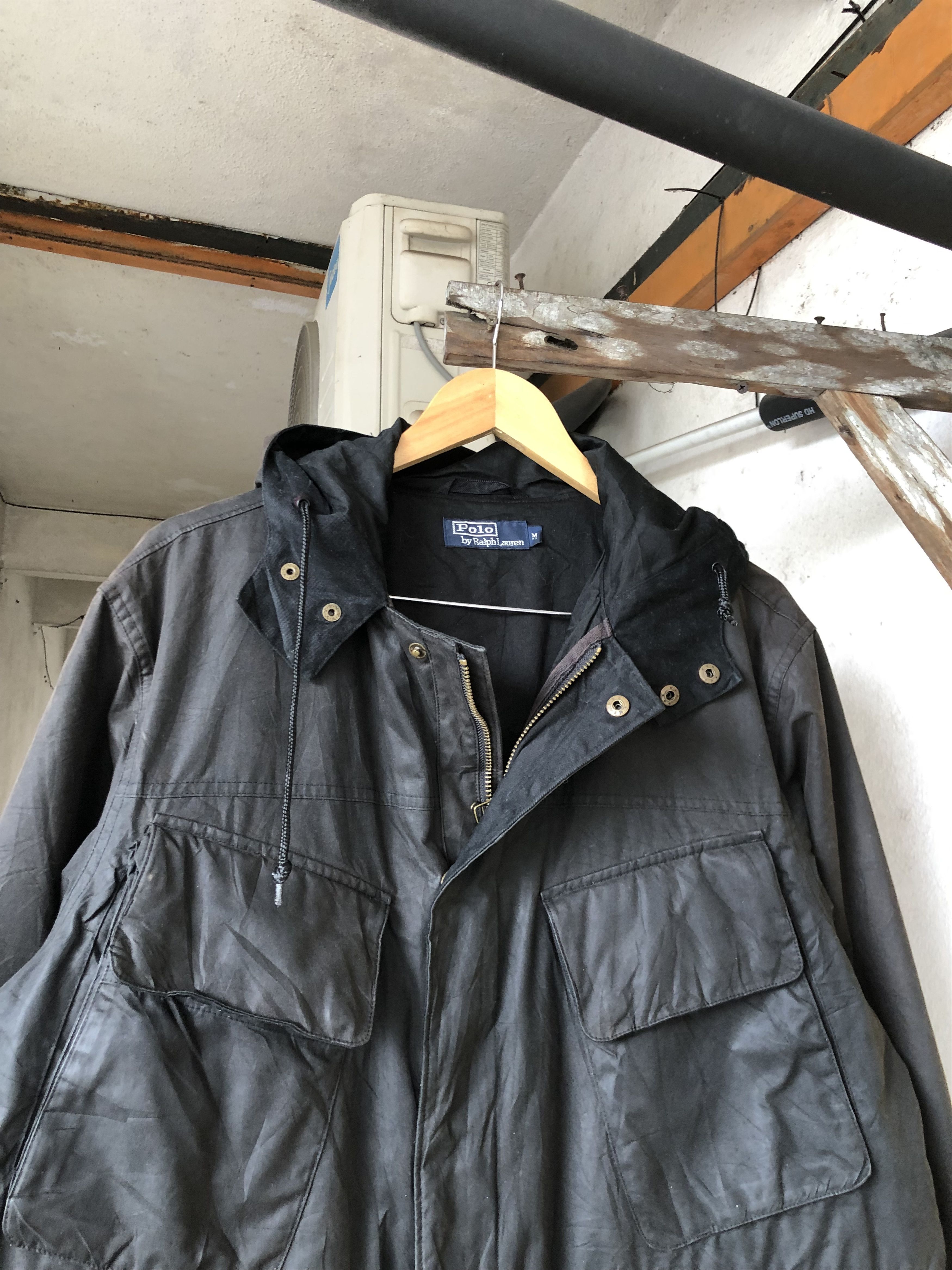 Polo Ralph Lauren Vintage Polo Ralph Lauren Wax Parka Jacket Size US M / EU 48-50 / 2 - 17 Thumbnail