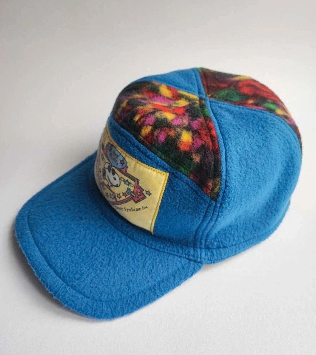 Vintage 1971 Snoopy fleece cap Size ONE SIZE - 3 Thumbnail