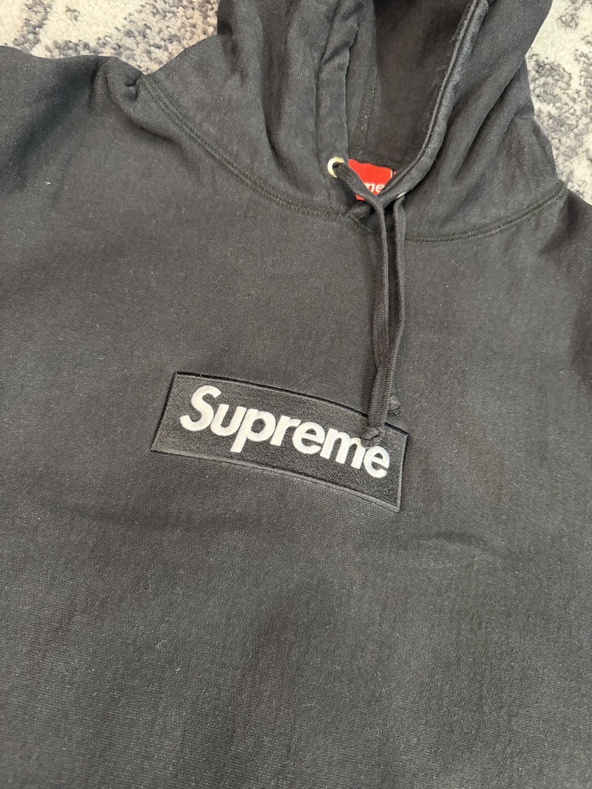Supreme Supreme Box Logo Hoodie – Black / White Size US XL / EU 56 / 4 - 2 Thumbnail