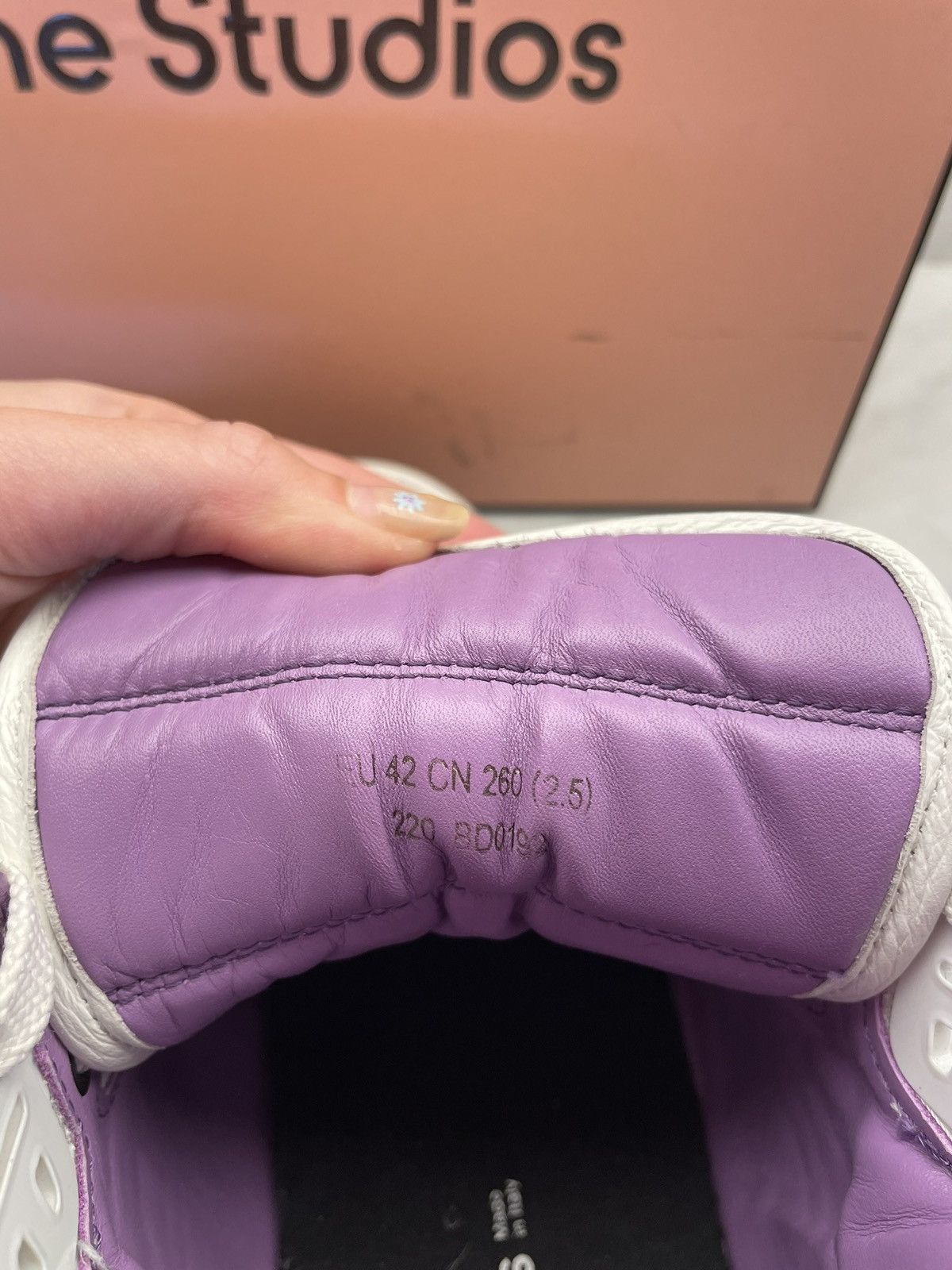 Acne Studios Acne Studios high top Stockholm pop sneakers leather Size US 8.5 / EU 41-42 - 13 Thumbnail