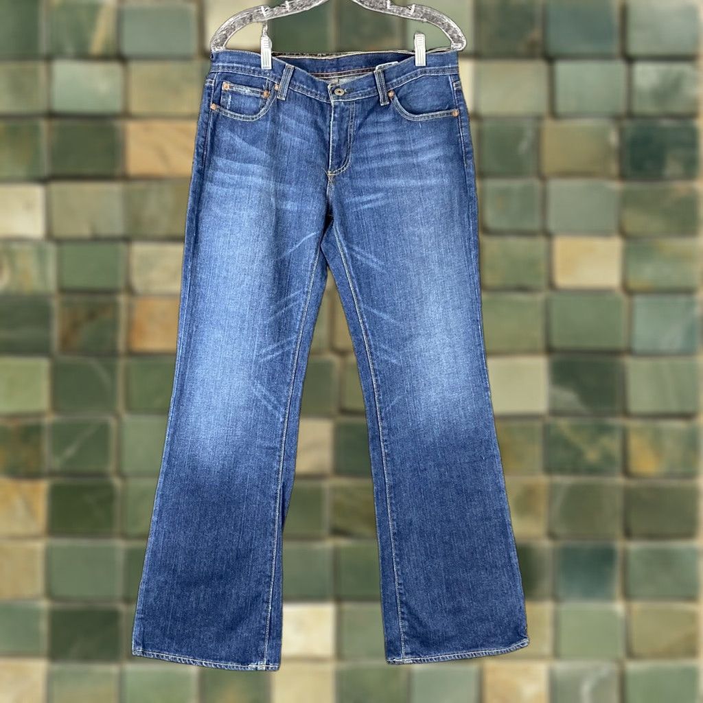 Polo Ralph Lauren Polo Ralph Lauren Kelly Jean Straight Stretch Blue Jeans Women’s 10 Regular Blue Size 32" / US 10 / IT 46 - 1 Thumbnail