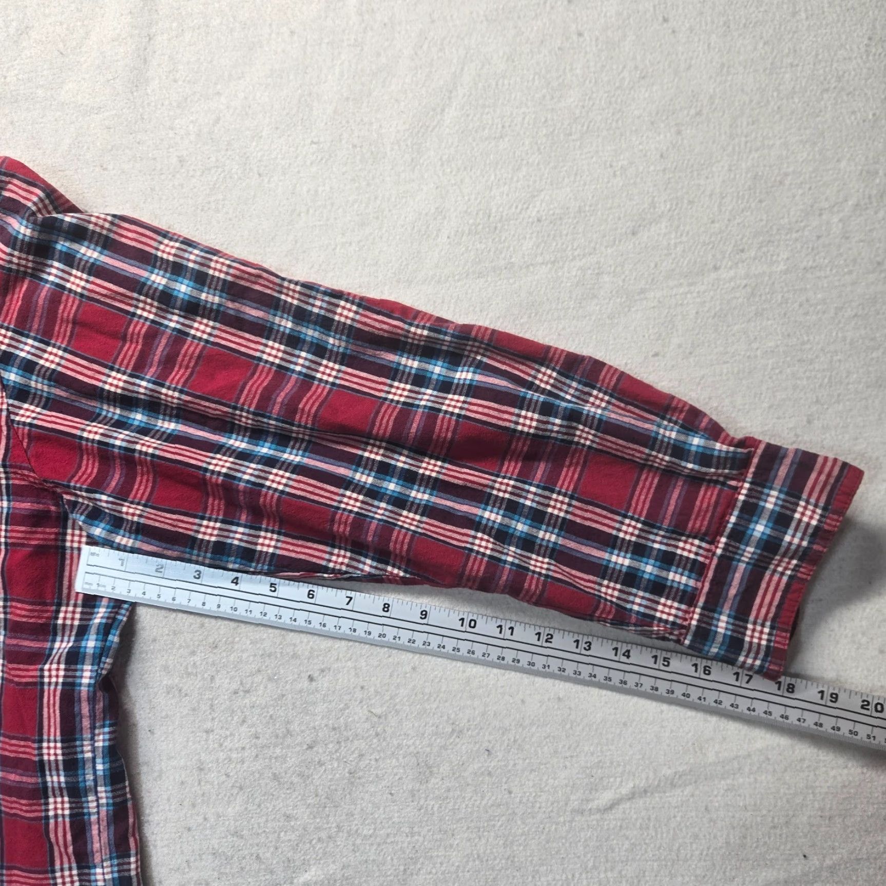 Vintage Canyon Guide Shirt Red Plaid Long Sleeve Button Up Adult Men's 2X Big & Tall Men Button-Up Western All Seasons 2X Size US XXL / EU 58 / 5 - 5 Thumbnail
