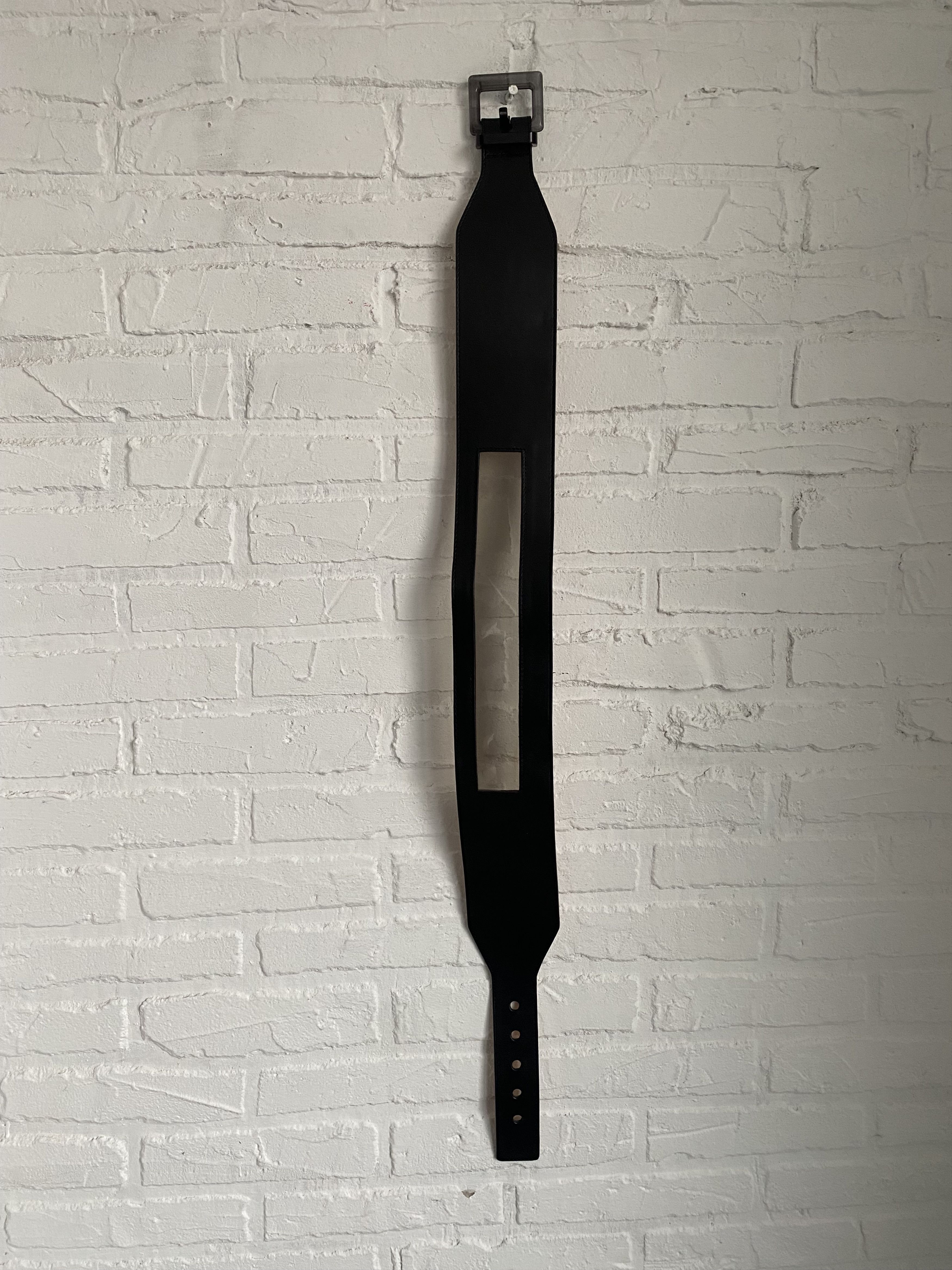 Jean Paul Gaultier Jean Paul Gaultier weight leather belt Size ONE SIZE - 1 Thumbnail