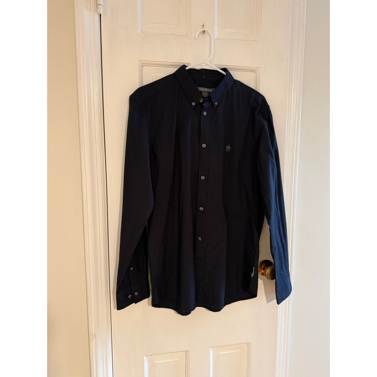 French Connection French Connection Men's Black Button Down Shirt Medium Size US M / EU 48-50 / 2 - 1 Thumbnail