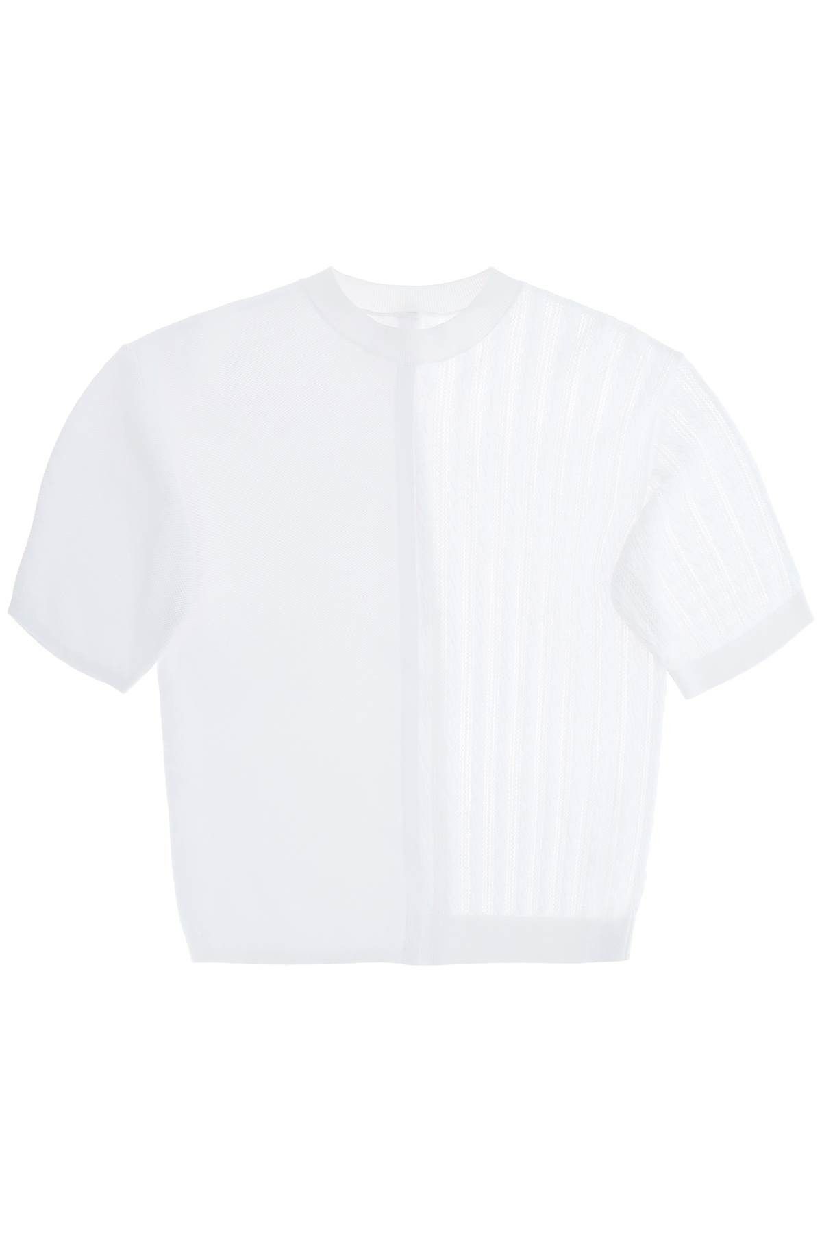 image of Jacquemus Knit Top The High Game Knit in Bianco, Men's (Size Medium)