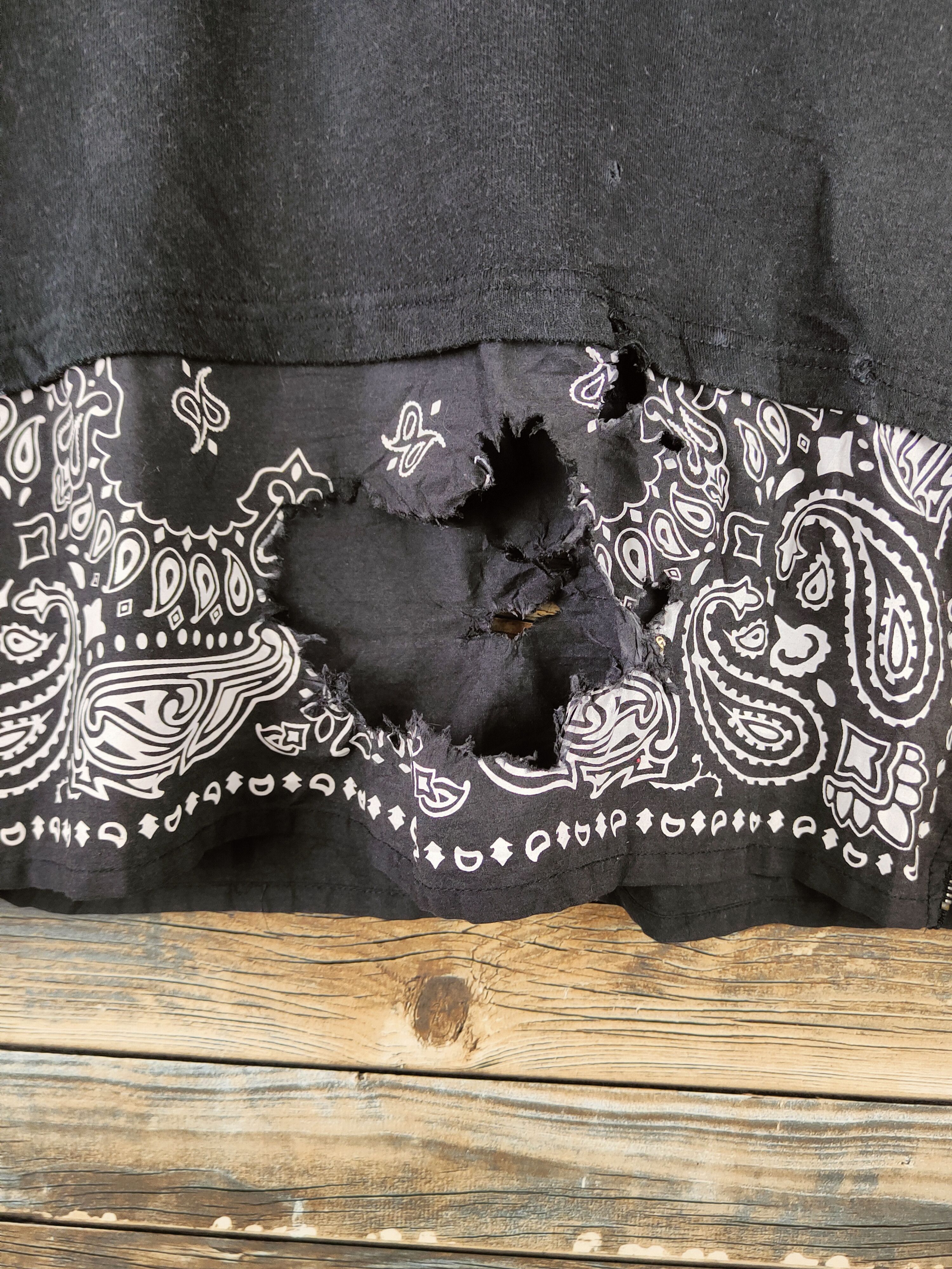 Japanese Brand SUPER RARE 💥 Modish Gaze Black Hoodie Sweatshirt Size M / US 6-8 / IT 42-44 - 3 Thumbnail