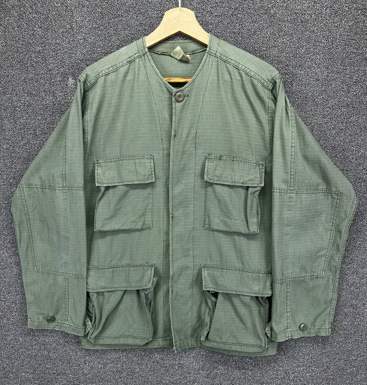 Vintage Vintage Rotcho Military Tactical Pocket Rip Stop Jacket Size US M / EU 48-50 / 2 - 1 Thumbnail