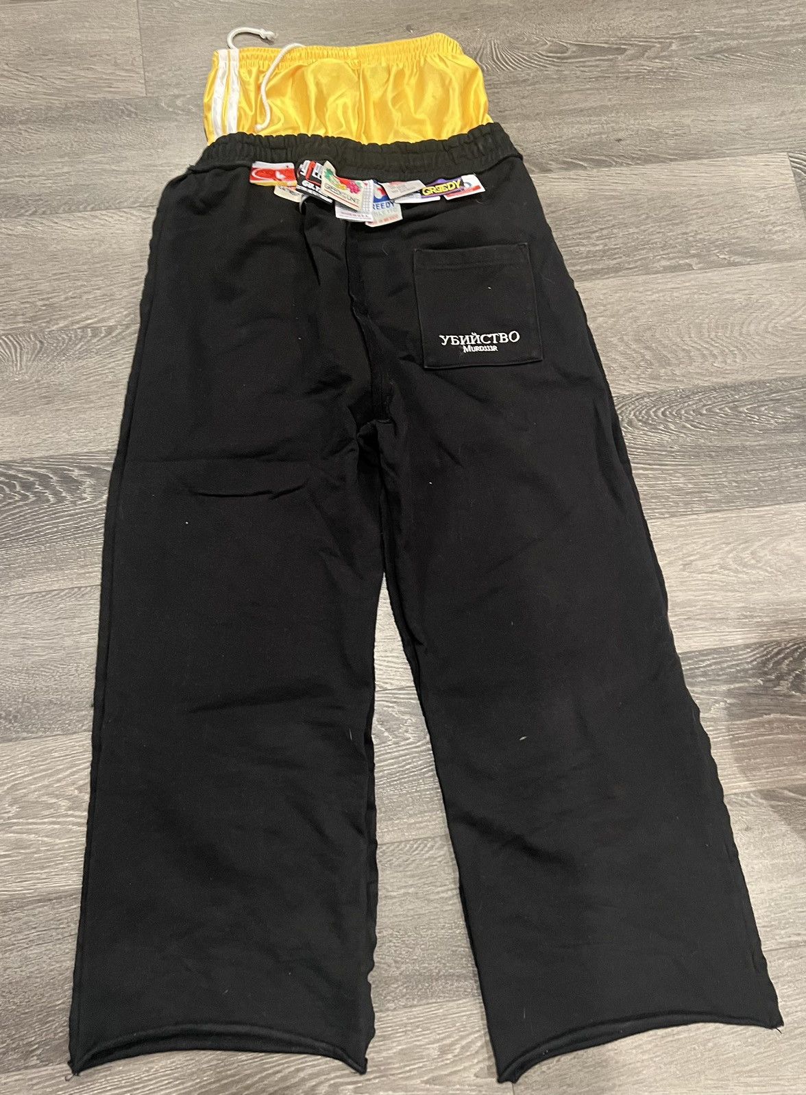 Greedy Unit × murd333r.fm Greedy unit x Murd333r.fm sweatpants Size US 30 / EU 46 - 2 Thumbnail