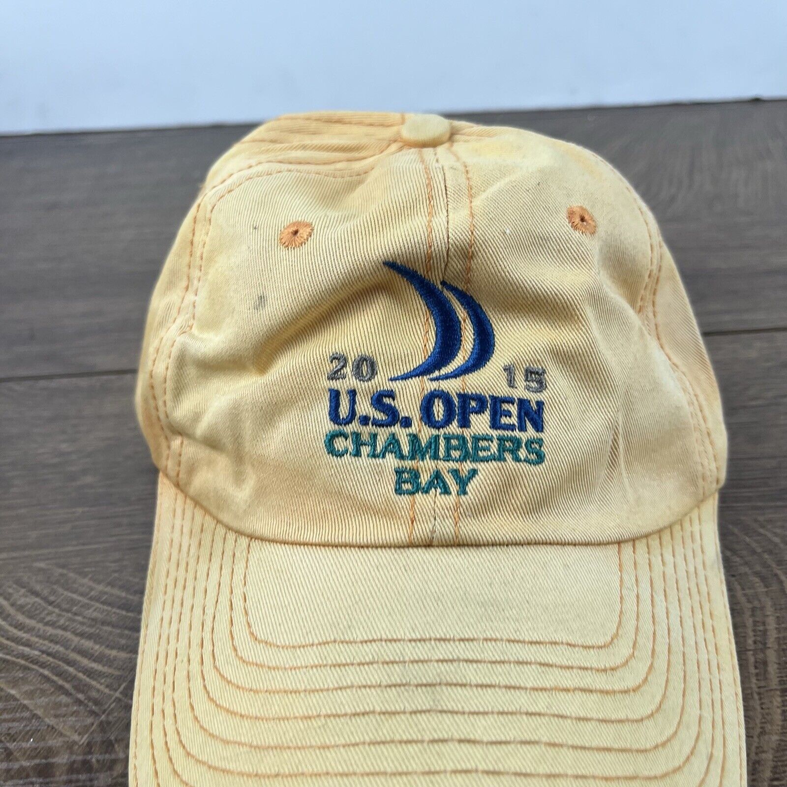 Other 2015 US Open Chambers Bay Adjustable Hat Orange Adjustable H Size ONE SIZE - 6 Thumbnail