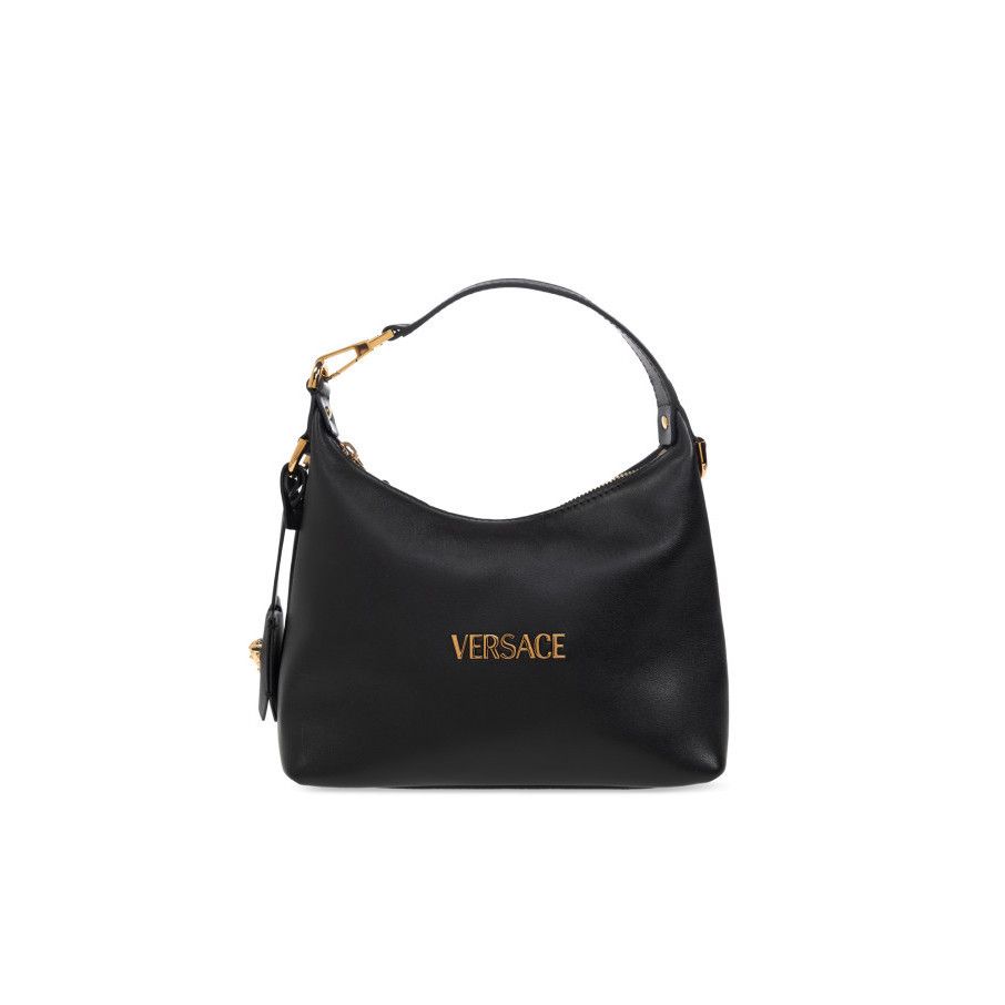 Versace VERSACE Black Leather Shoulder Bag New & Authentic Size ONE SIZE - 1 Thumbnail
