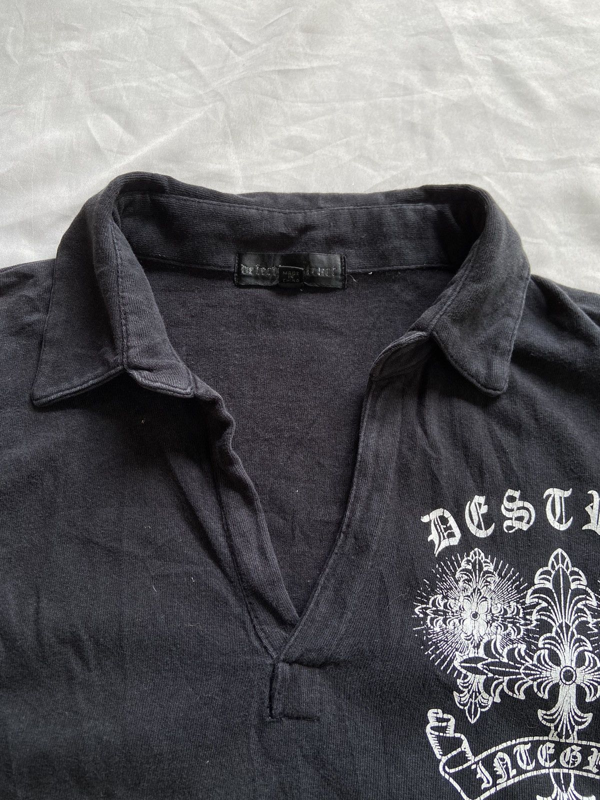 Japanese Brand DETECTIVE STRUCT DESTROY INTEGRAL JAPANESE TEE Size US S / EU 44-46 / 1 - 6 Thumbnail