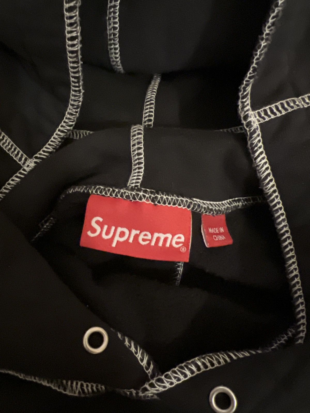 Supreme Supreme Coverstitch Hooded Sweatshirt Size US M / EU 48-50 / 2 - 5 Thumbnail