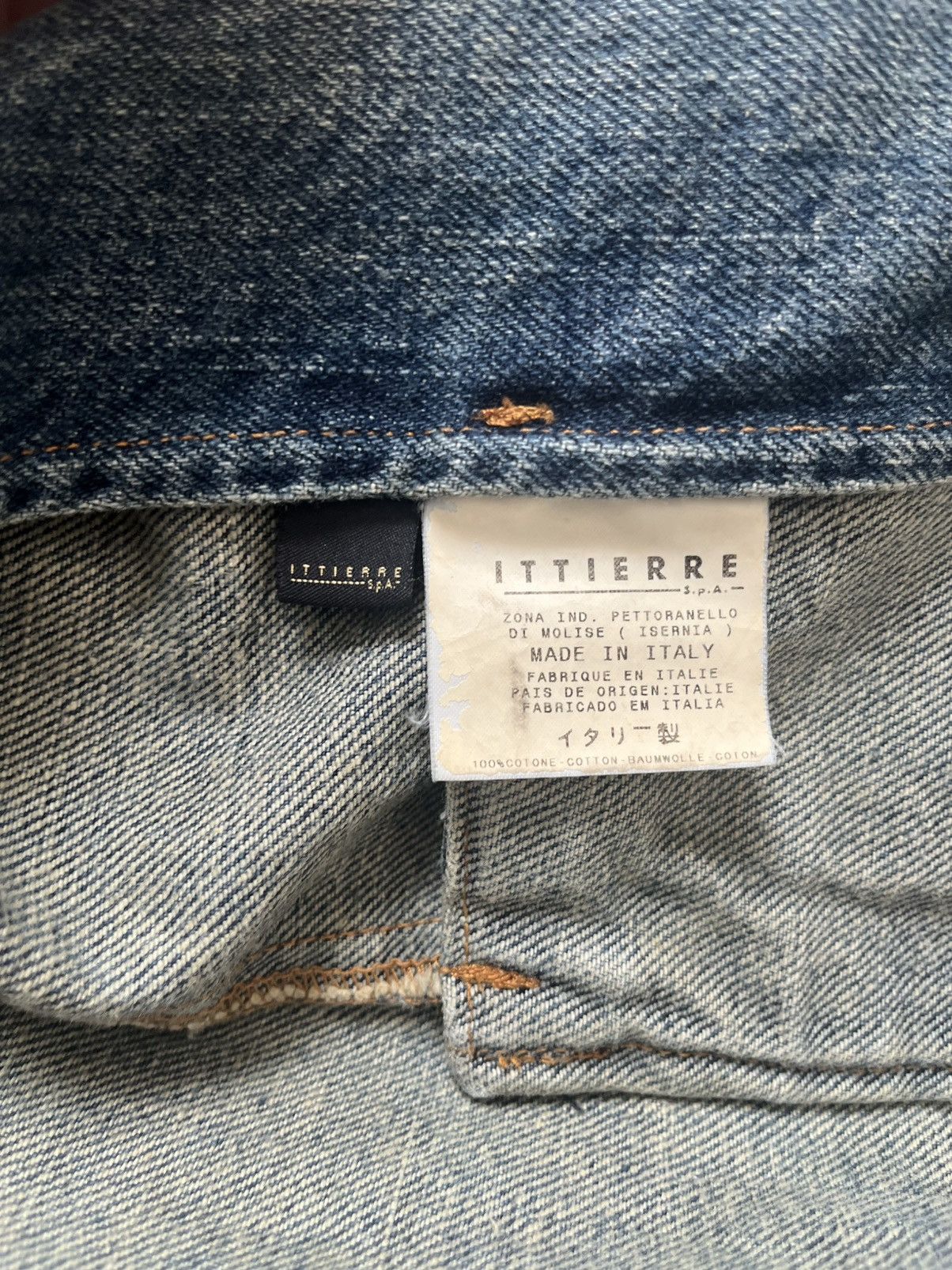 Roberto Cavalli Just Cavalli Denim/Jean Jacket Size US L / EU 52-54 / 3 - 11 Thumbnail