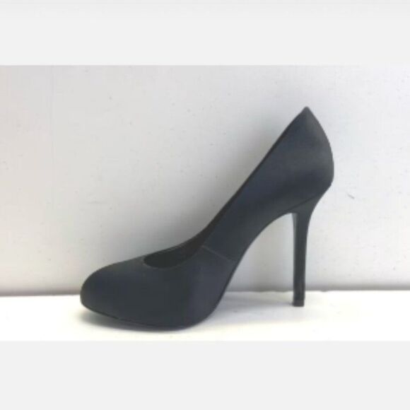 Tory Burch Tory Burch Jenna Satin Heels Pumps Womens 8.5 Black Hidden P Size US 7 / IT 37 - 2 Thumbnail