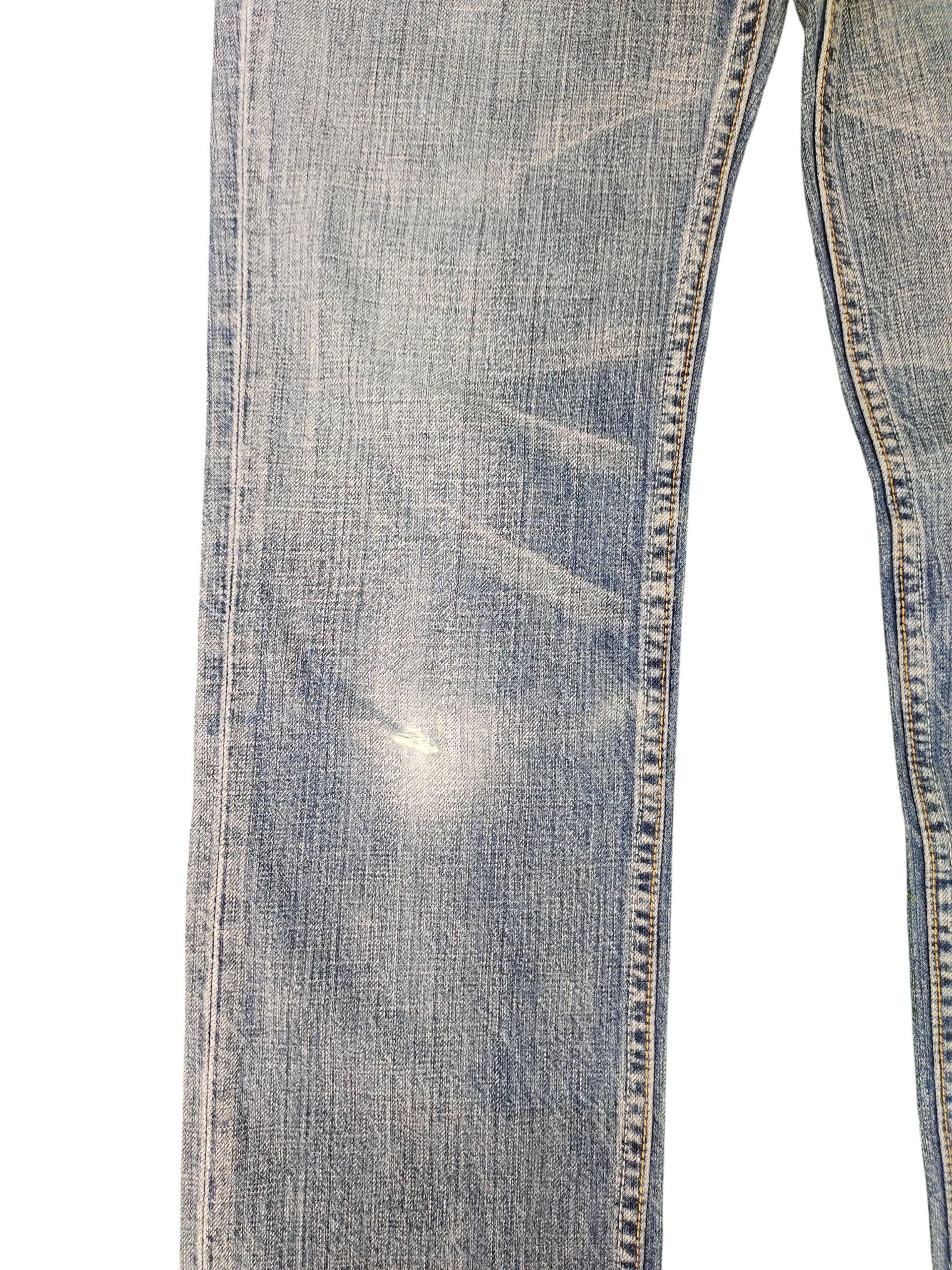 Levi's Vintage Levis 501 Clawmark Distress Jeans Hedi Slimane Size US 30 / EU 46 - 5 Thumbnail