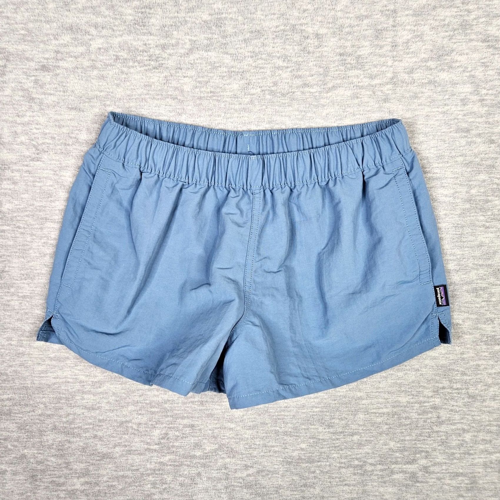 Patagonia Patagonia Women's Blue Shorts Pockets Size S Regular Mid Rise Logo Outdoor Casual Size 28" / US 6 / IT 42 - 2 Thumbnail