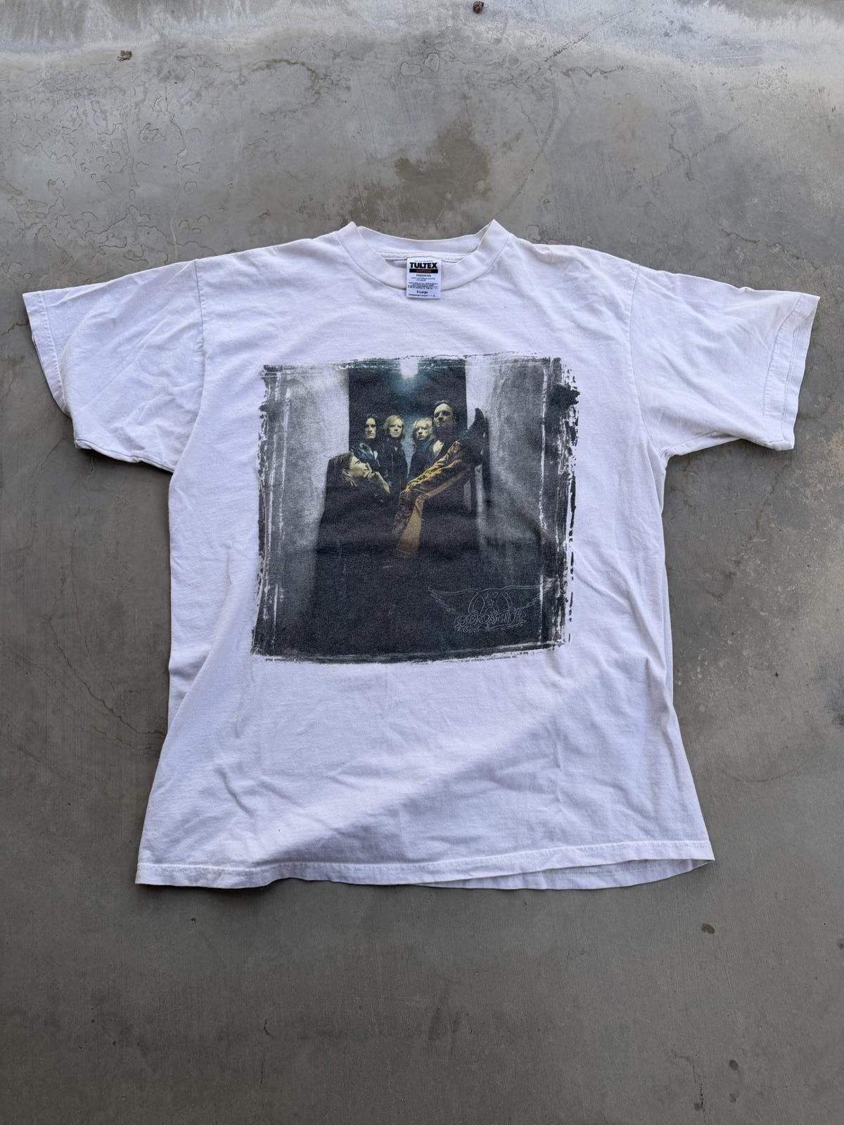 Tultex Aerosmith Nine Lives World Tour Vintage T-Shirt Size XL Size US XL / EU 56 / 4 - 1 Thumbnail