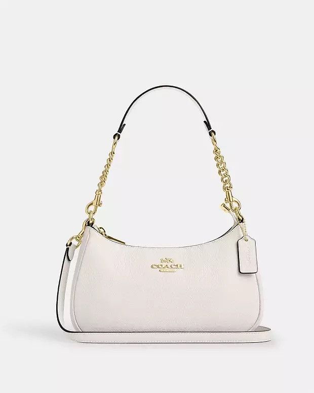 Vintage Coach Teri Shoulder Bag in Beige, Women's