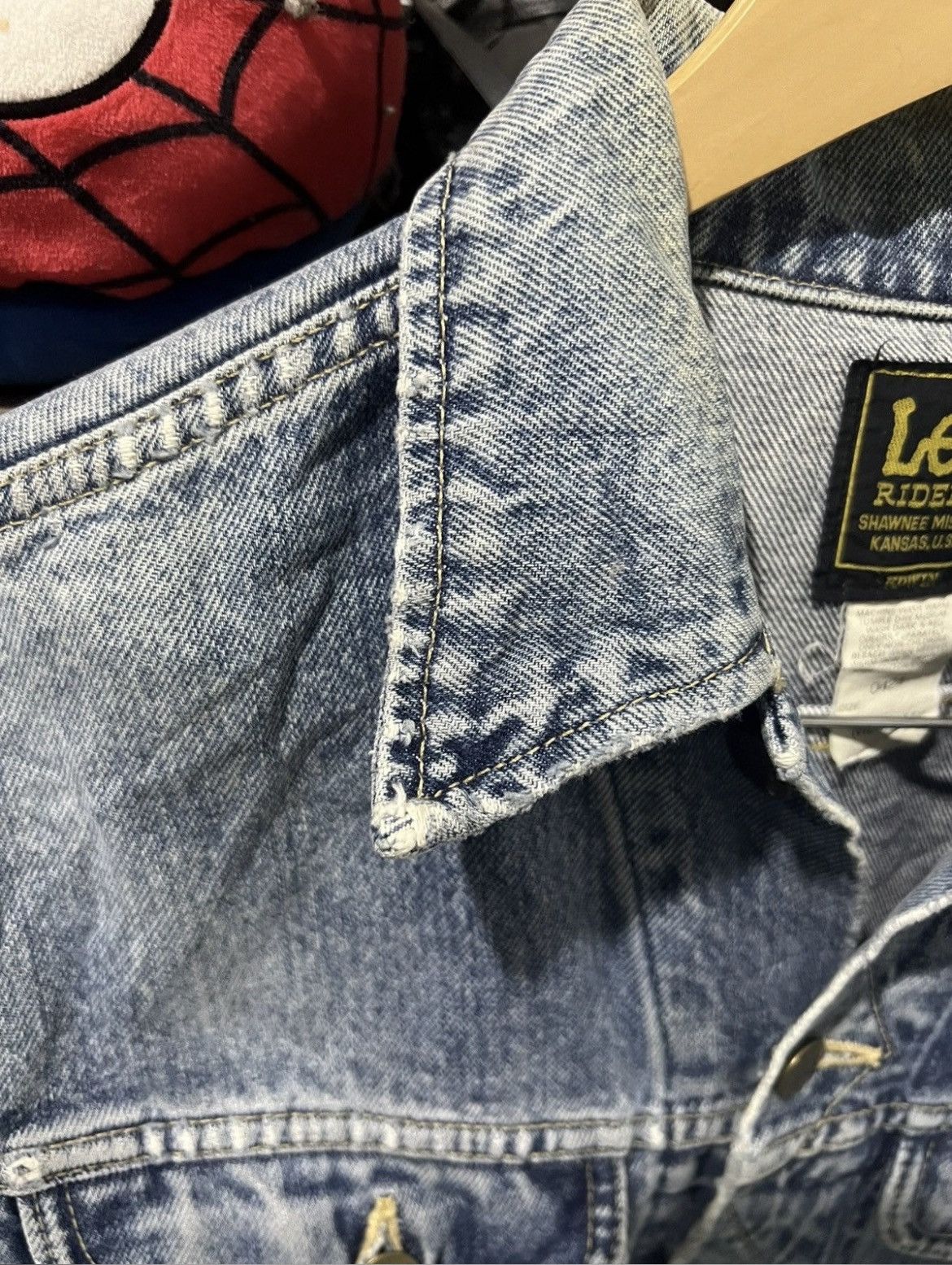 Lee 🔥Vintage Lee Riders x Edwin Denim Trucker Size US S / EU 44-46 / 1 - 11 Thumbnail