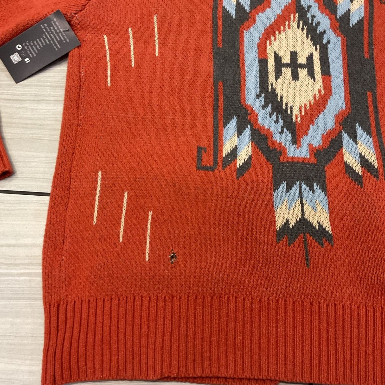 Vintage Men’s Striped Cardigan Sweater Size US XL / EU 56 / 4 - 4 Thumbnail