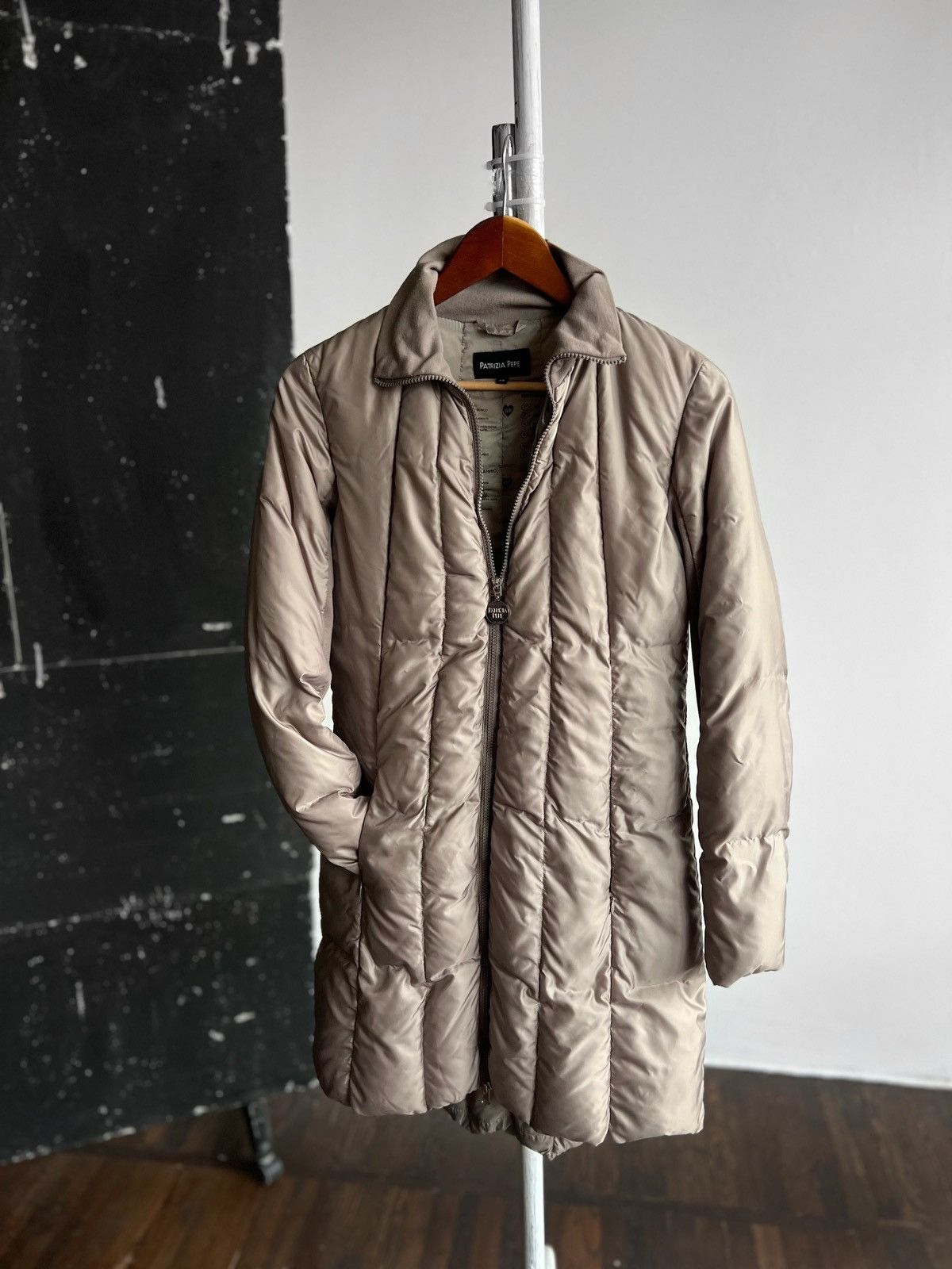 Patrizia Pepe Patrizia Pepe Womens Premium Goose Down Jacket Full Zip Size S / US 4 / IT 40 - 6 Thumbnail