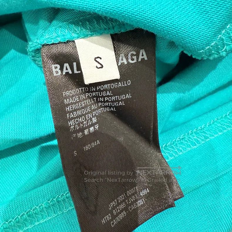 Balenciaga Balenciaga Blue short-sleeved T-shirt, size S Size US S / EU 44-46 / 1 - 4 Thumbnail