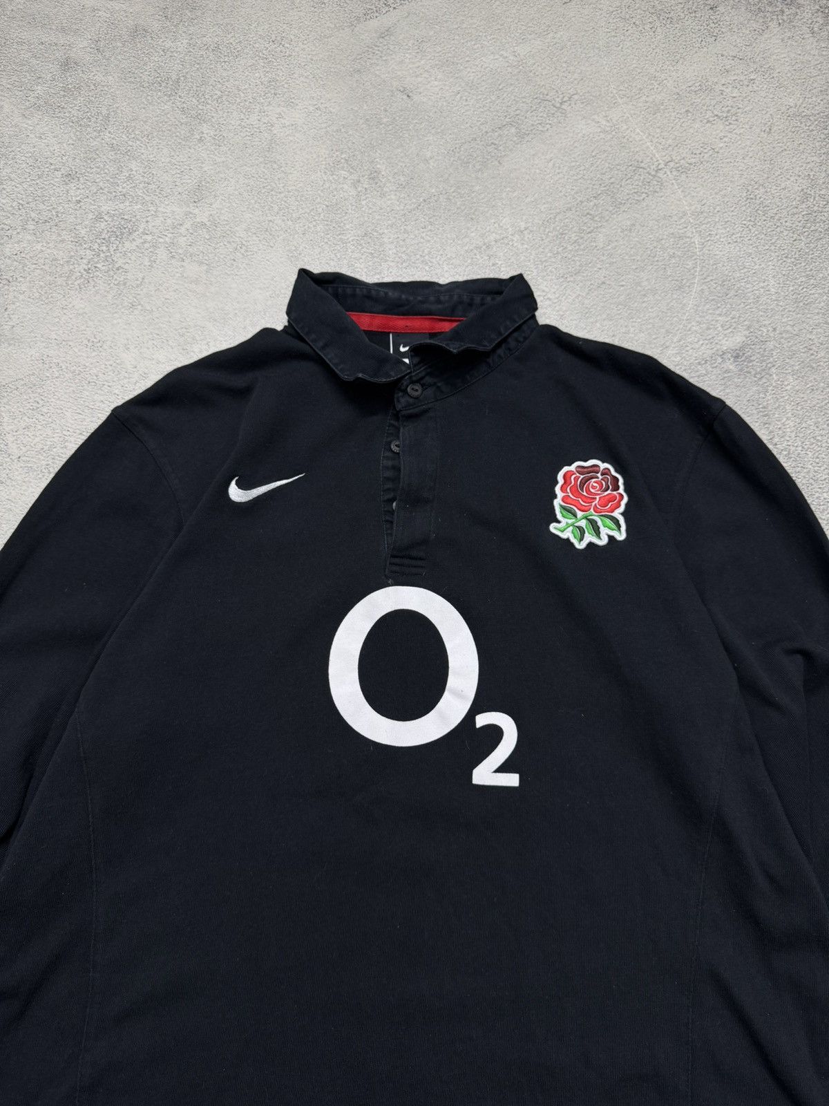 Nike Vintage Y2k Nike England O2 🏴󠁧󠁢󠁥󠁮󠁧󠁿 Union Shirt Jersey 00’s Size US XXL / EU 58 / 5 - 2 Thumbnail